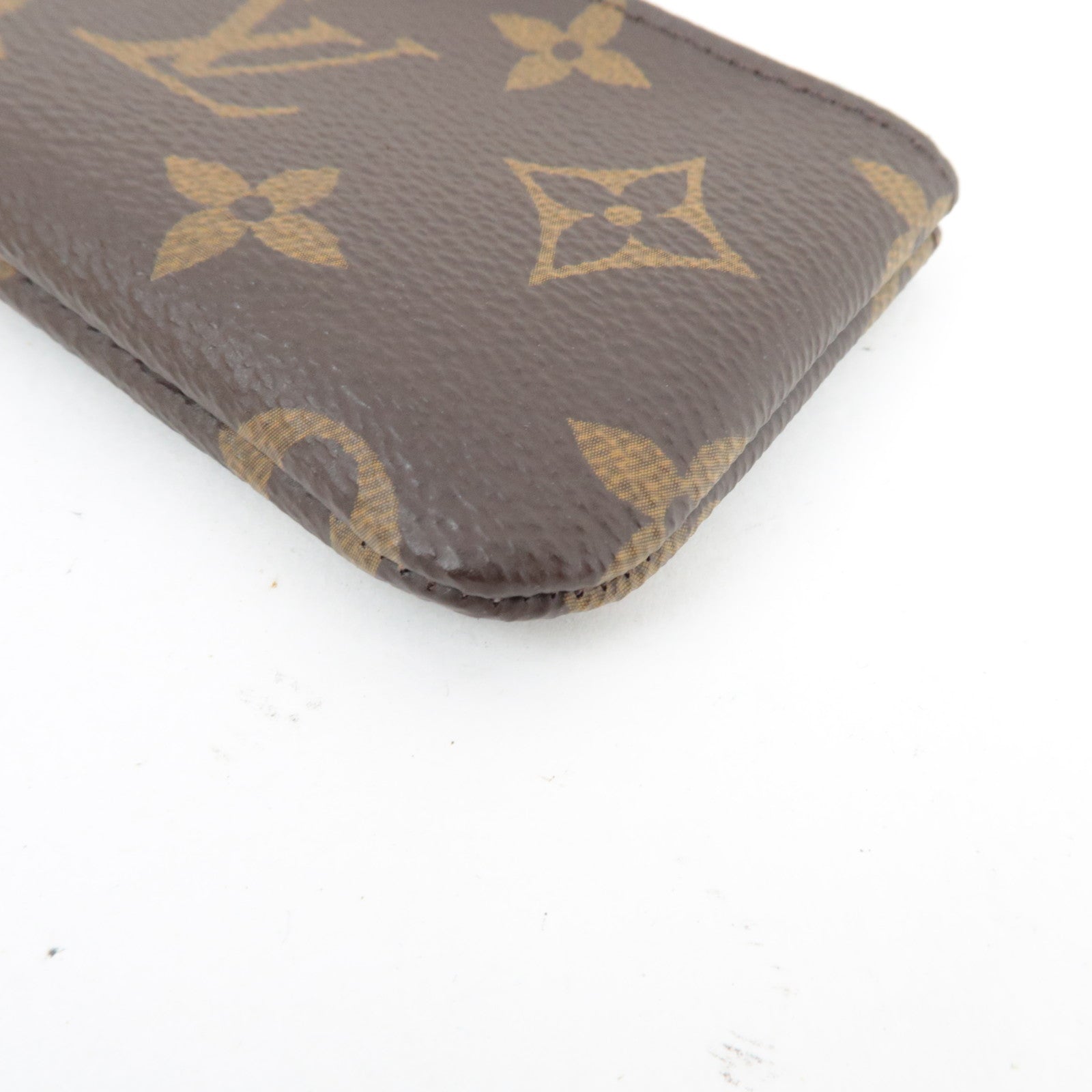 Louis Vuitton Monogram Pochette Cles Coin Case M62650 CT1198 *Box, Dust bag