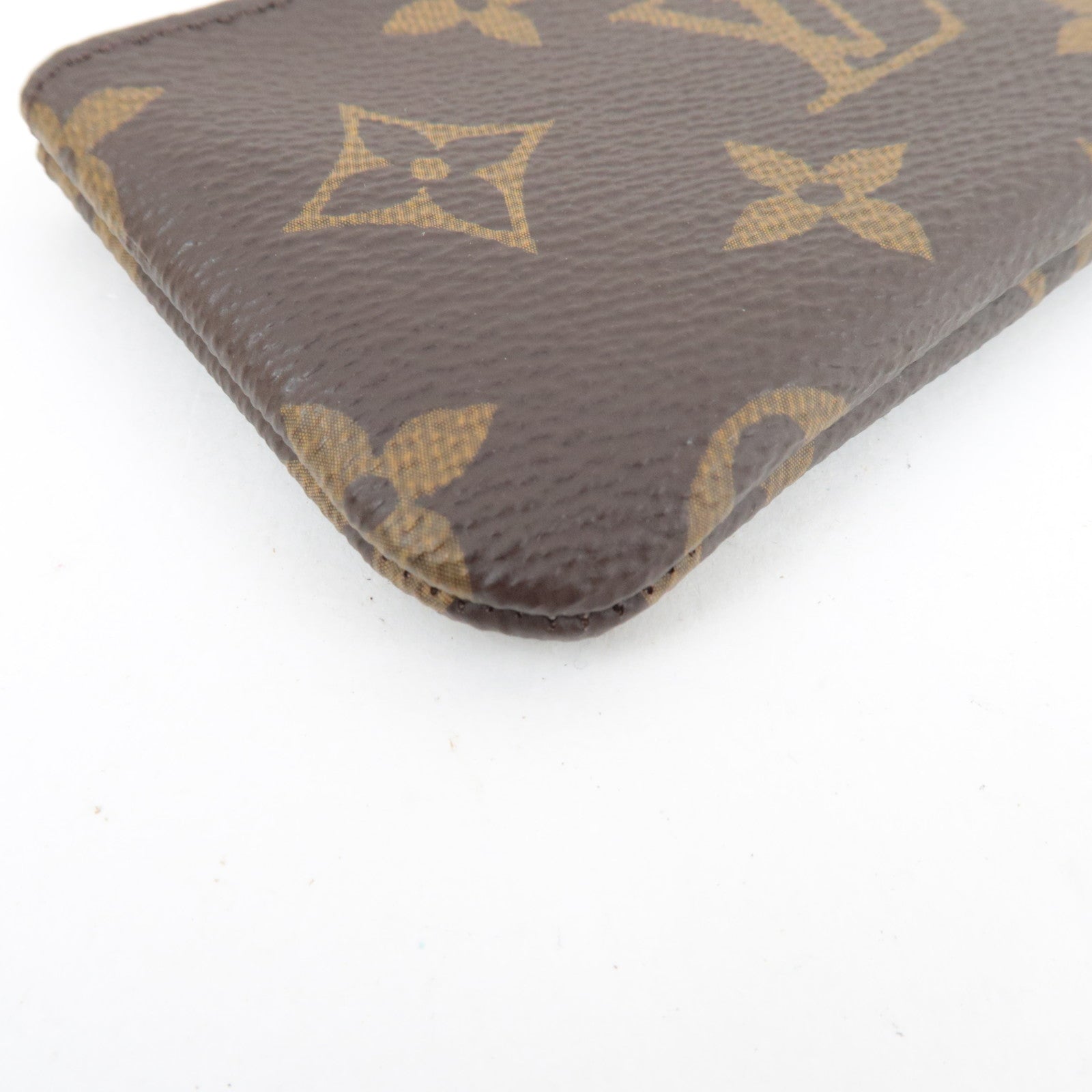 Louis Vuitton Monogram Pochette Cles Coin Case M62650 CT1198 *Box, Dust bag