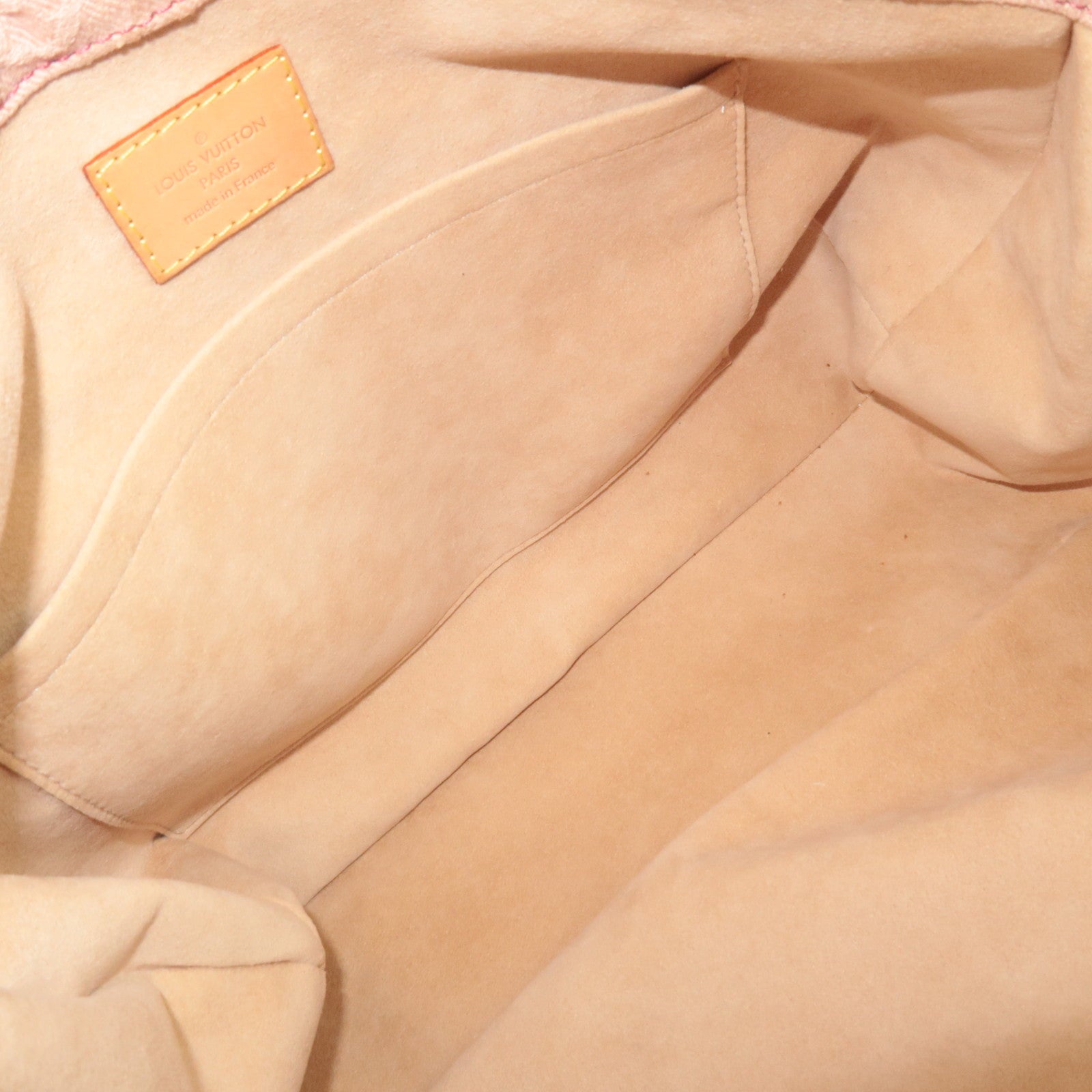 Louis Vuitton Monogram Denim Sunray Shoulder Bag Rouge Fauviste M40417 TR3150