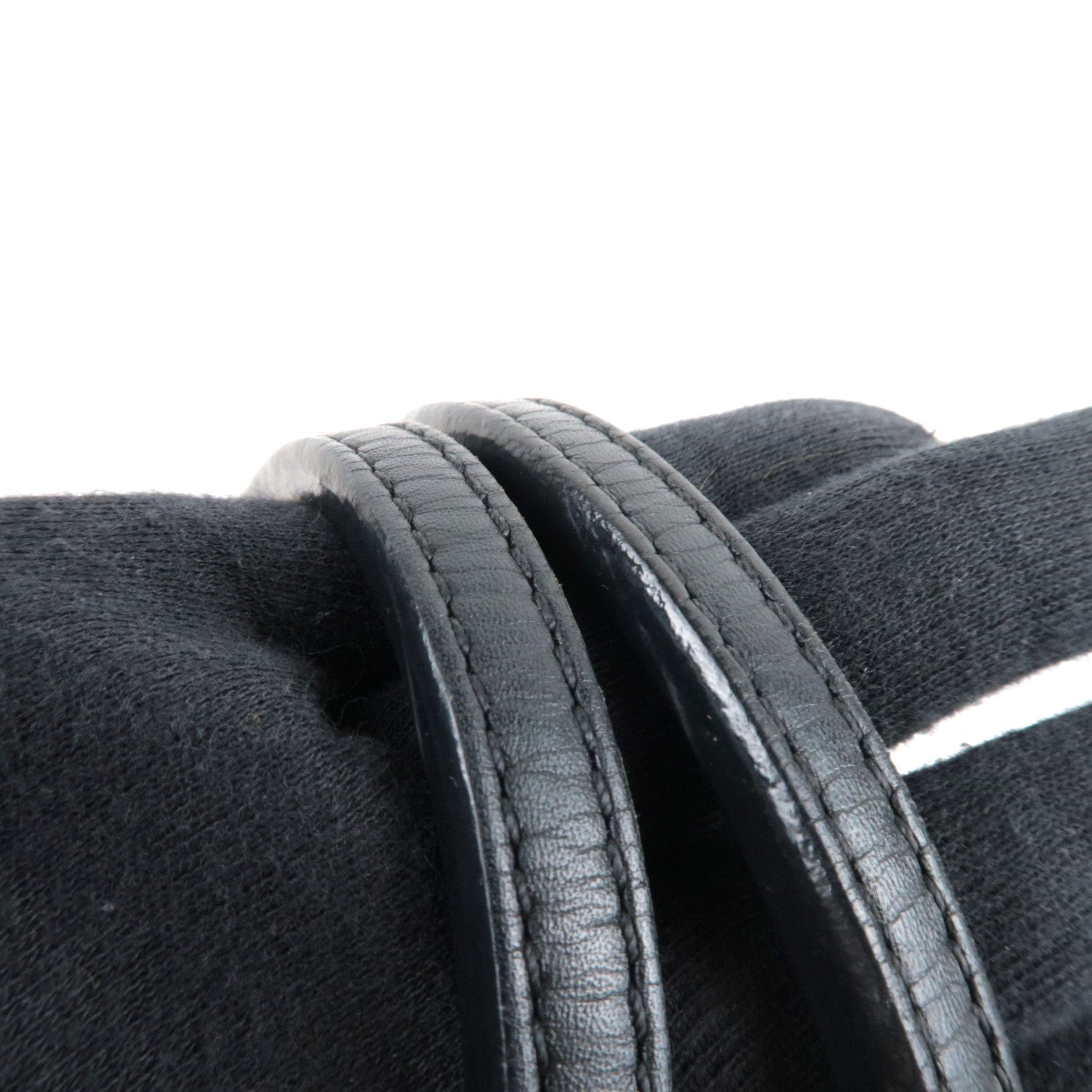 GOYARD Saint Louis PM Tote Bag PVC Leather Black *Dust bag, Pouch