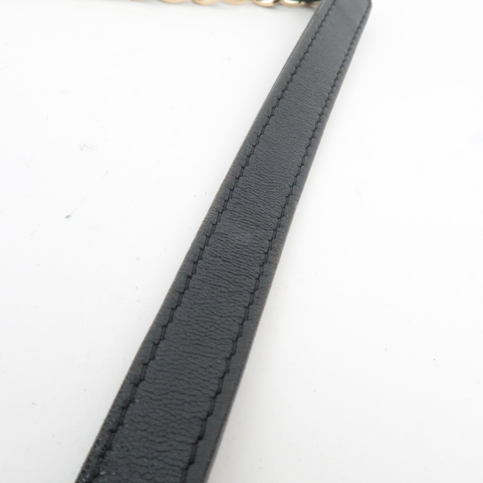 CHANEL Trendy CC Matelasse Chain Shoulder Bag Leather Black Gold HDW 24697567