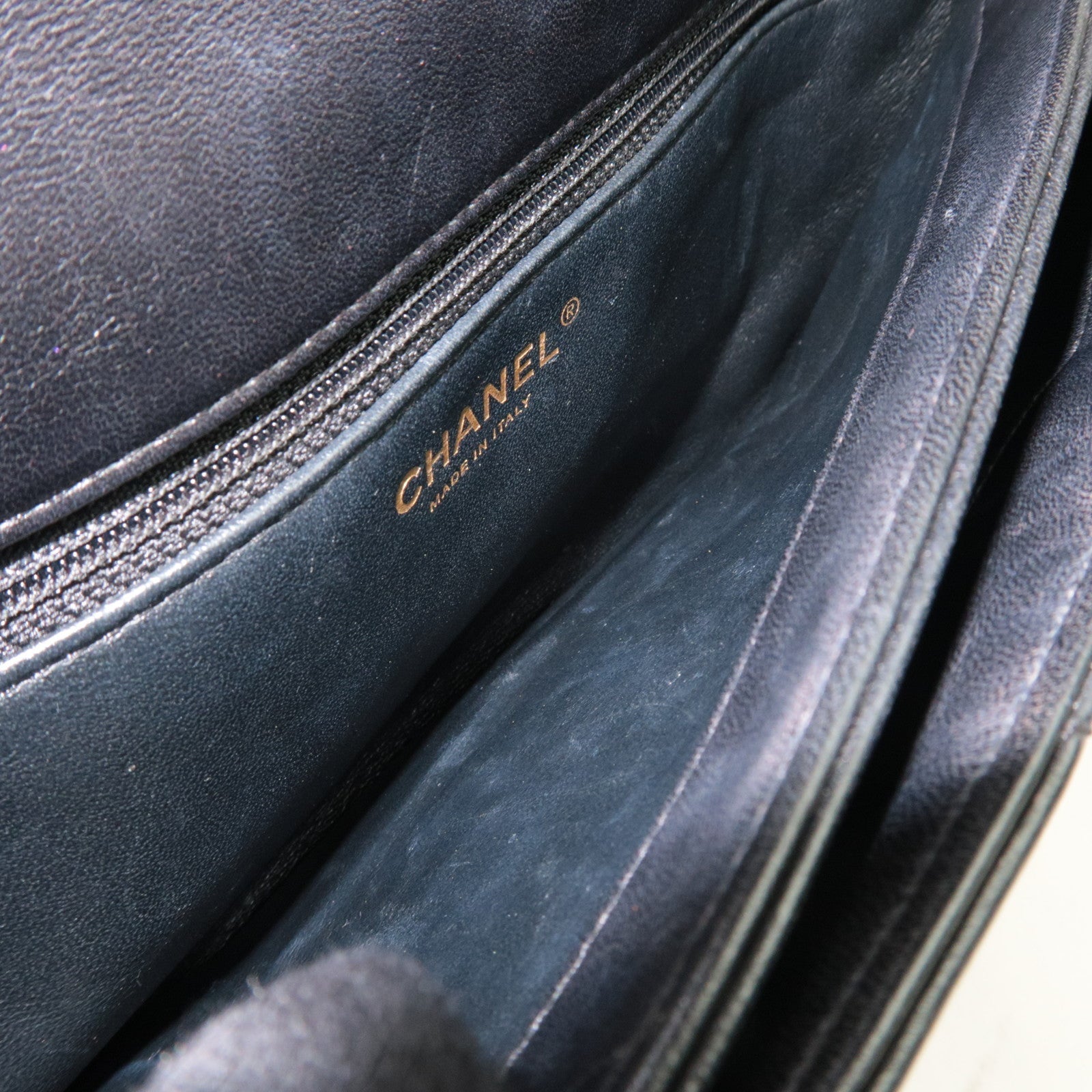 CHANEL Trendy CC Matelasse Chain Shoulder Bag Leather Black Gold HDW 24697567