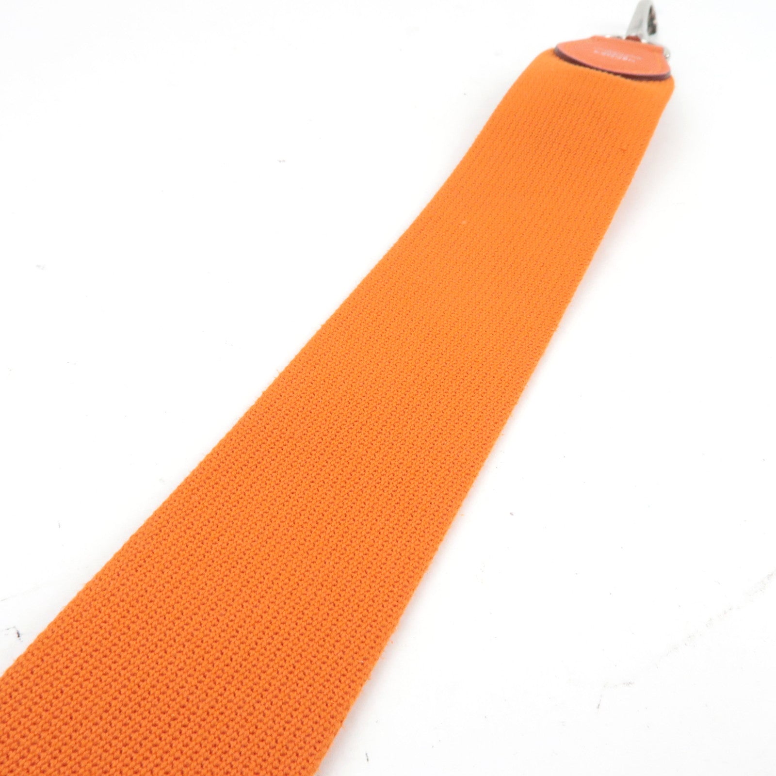 HERMES Evelyn 1 PM Shoulder Bag □O Stamp (2011) Veau Epsom Orange Silver HDW *Dust bag, Strap