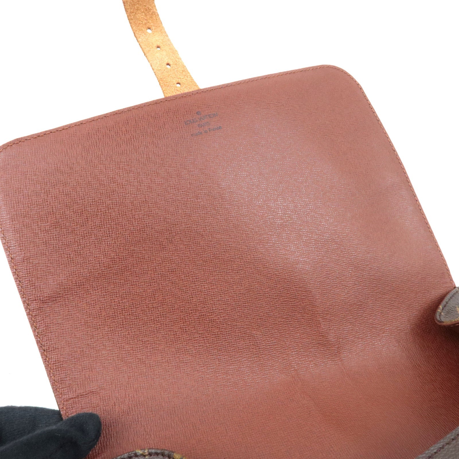 Louis Vuitton Monogram Cartouchiere GM Shoulder Bag M51252 SL0090