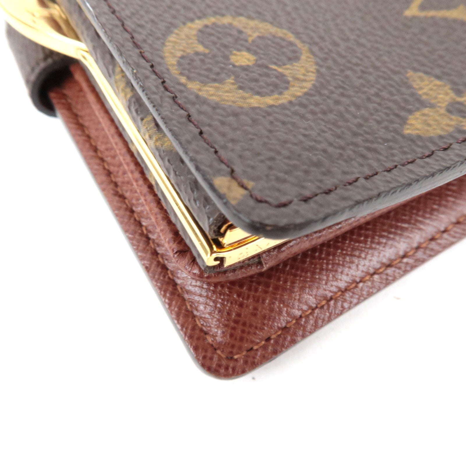 Louis Vuitton Monogram Porte Monnaie Billets Viennois Wallet M61663 CA0052