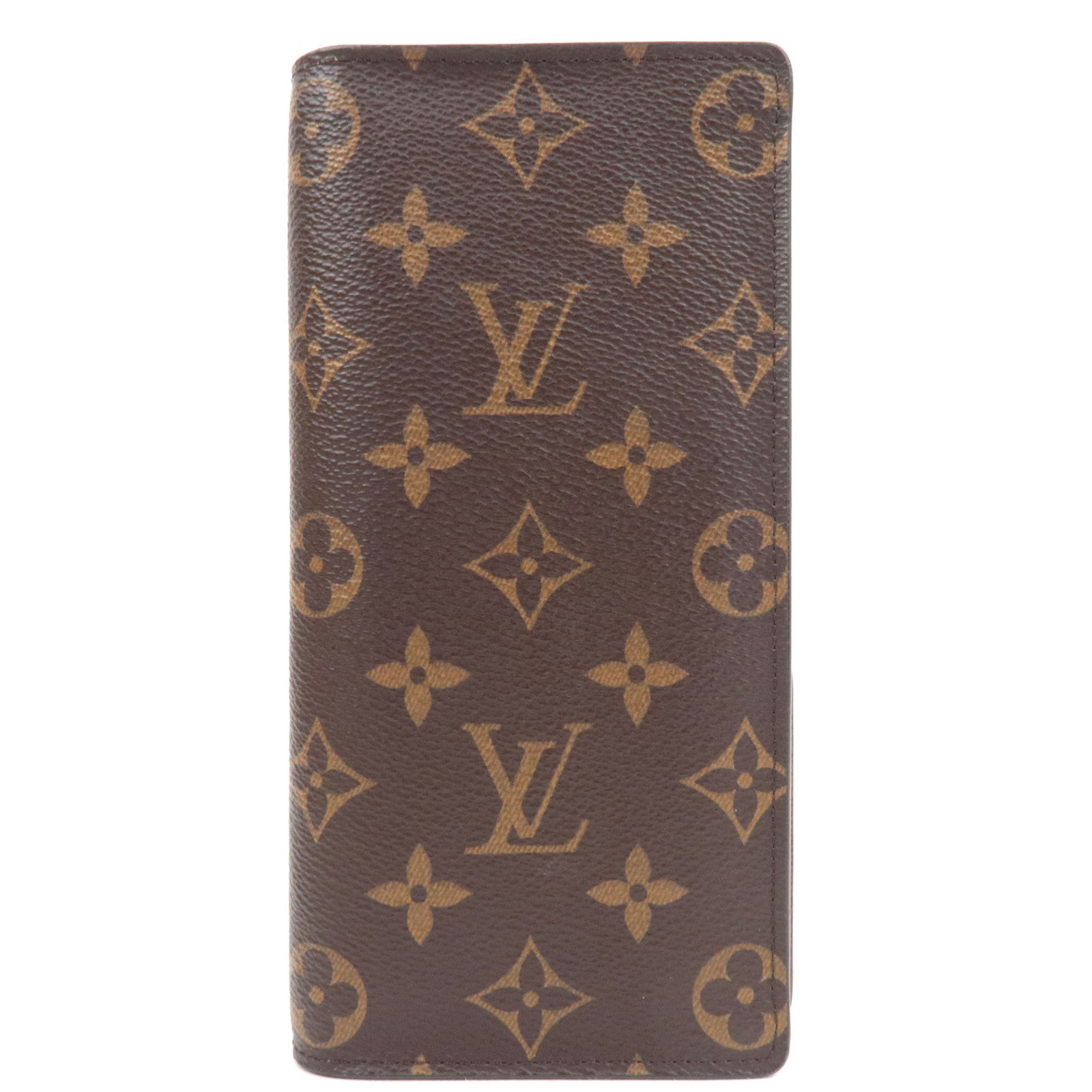 Louis Vuitton Monogram Portefeuille Brazza Long Wallet 66540 RA224077917