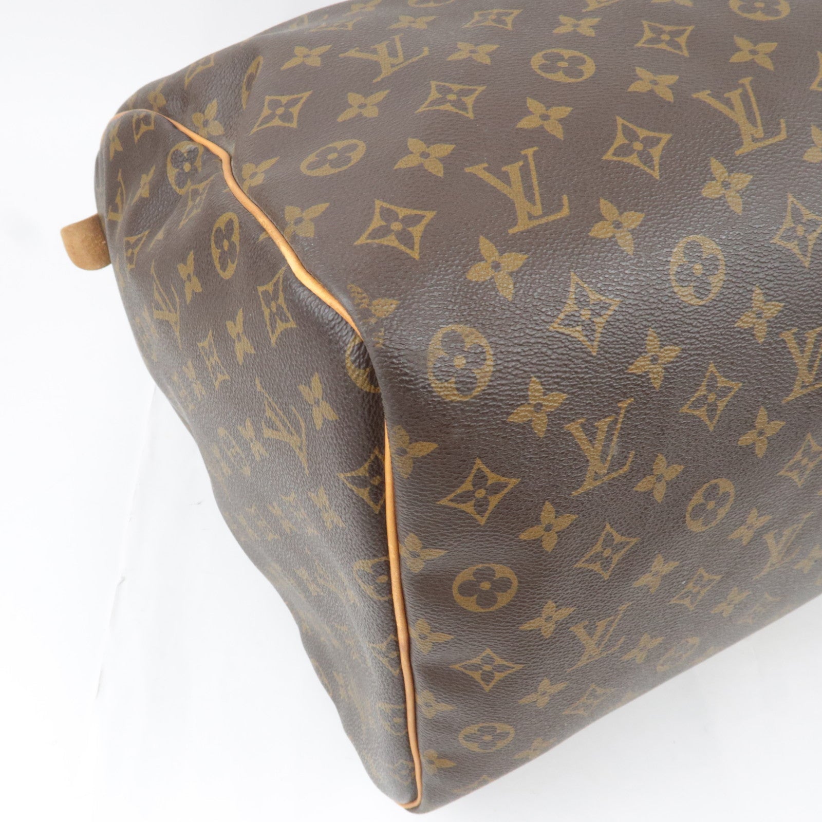 Louis Vuitton Monogram Keepall 60 Tarvel Bag M41422 MI881 *Name tag, Key Lock
