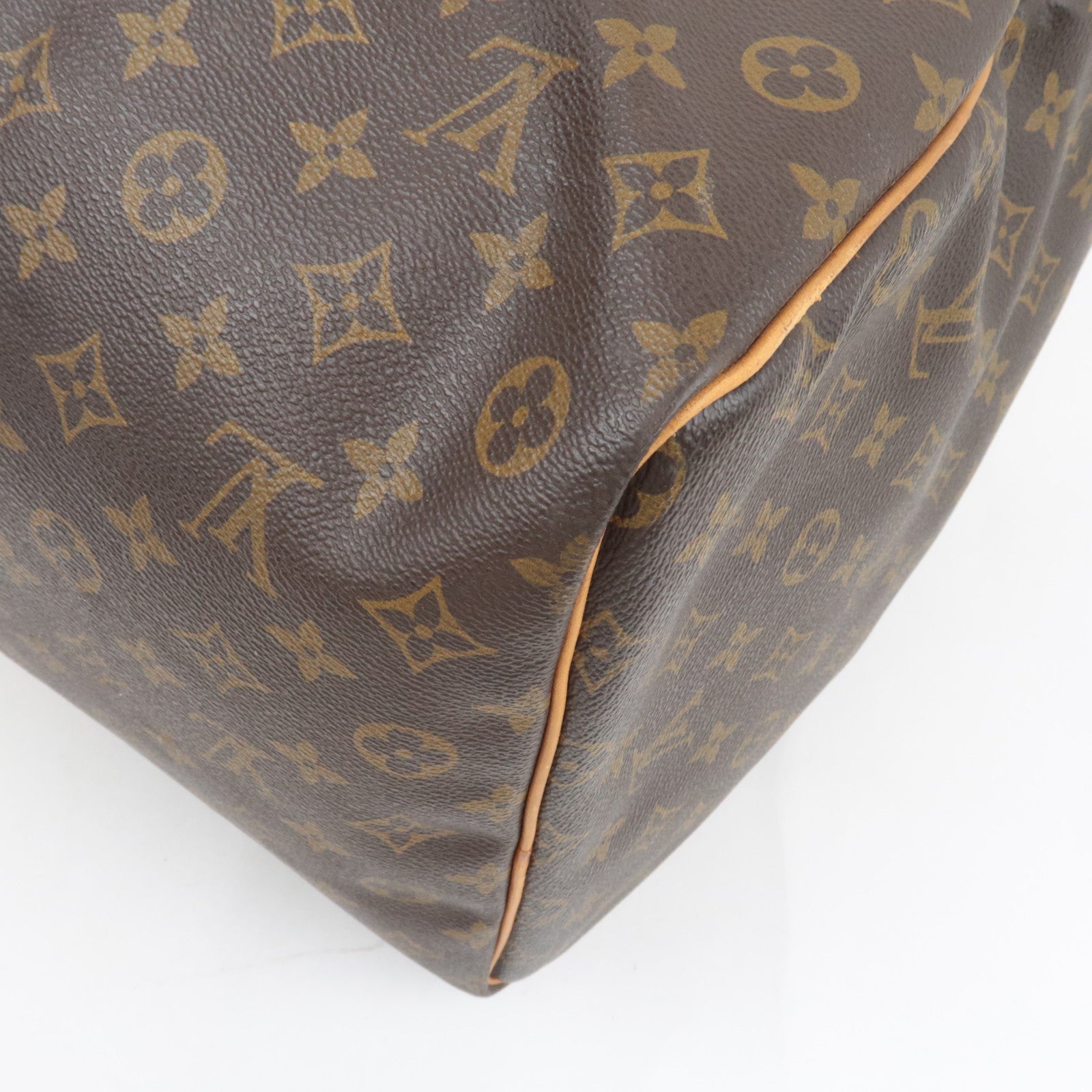 Louis Vuitton Monogram Keepall 60 Tarvel Bag M41422 MI881 *Name tag, Key Lock