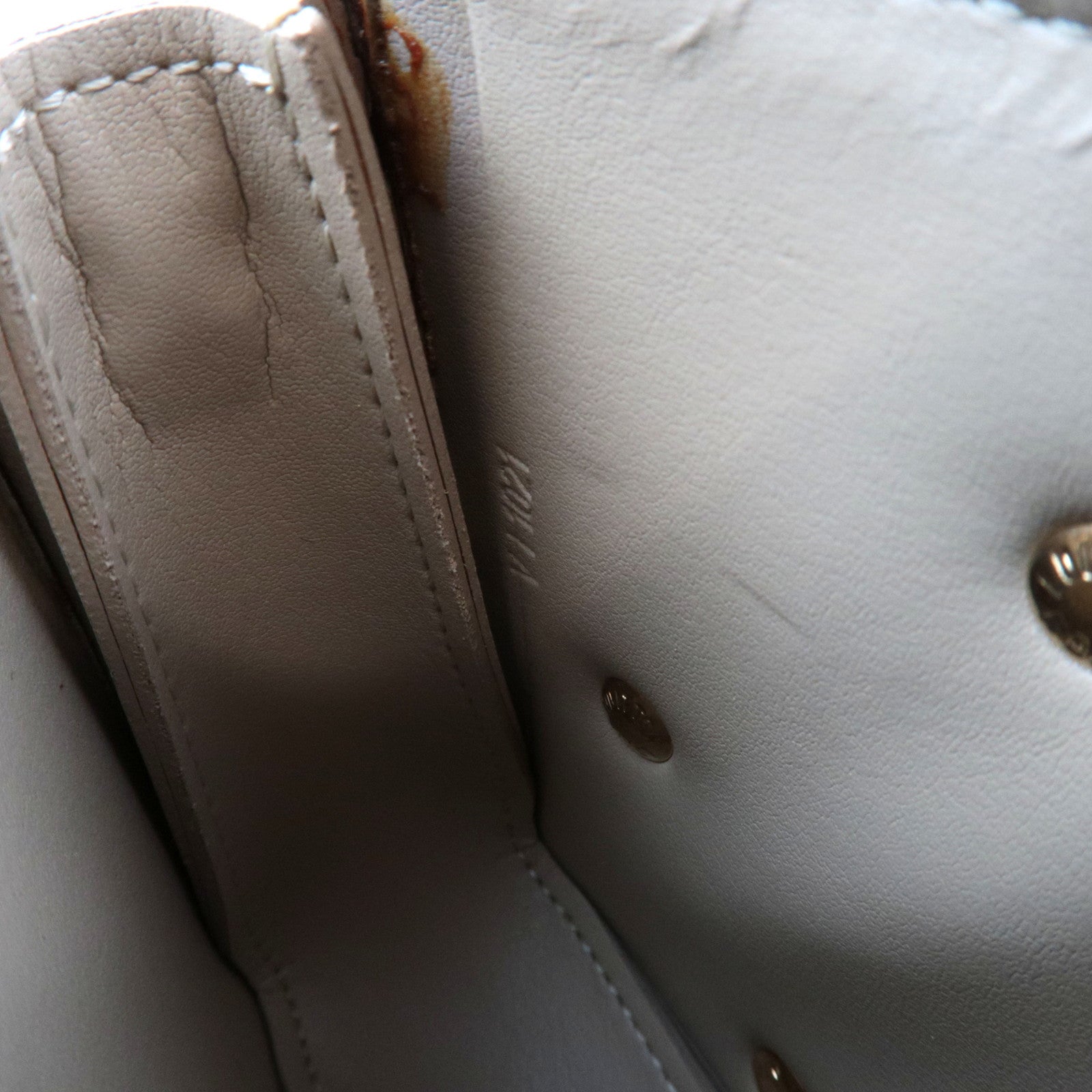 Louis Vuitton Monogram Vernis Flower Lexington Handbag Beige M92246 VI1021