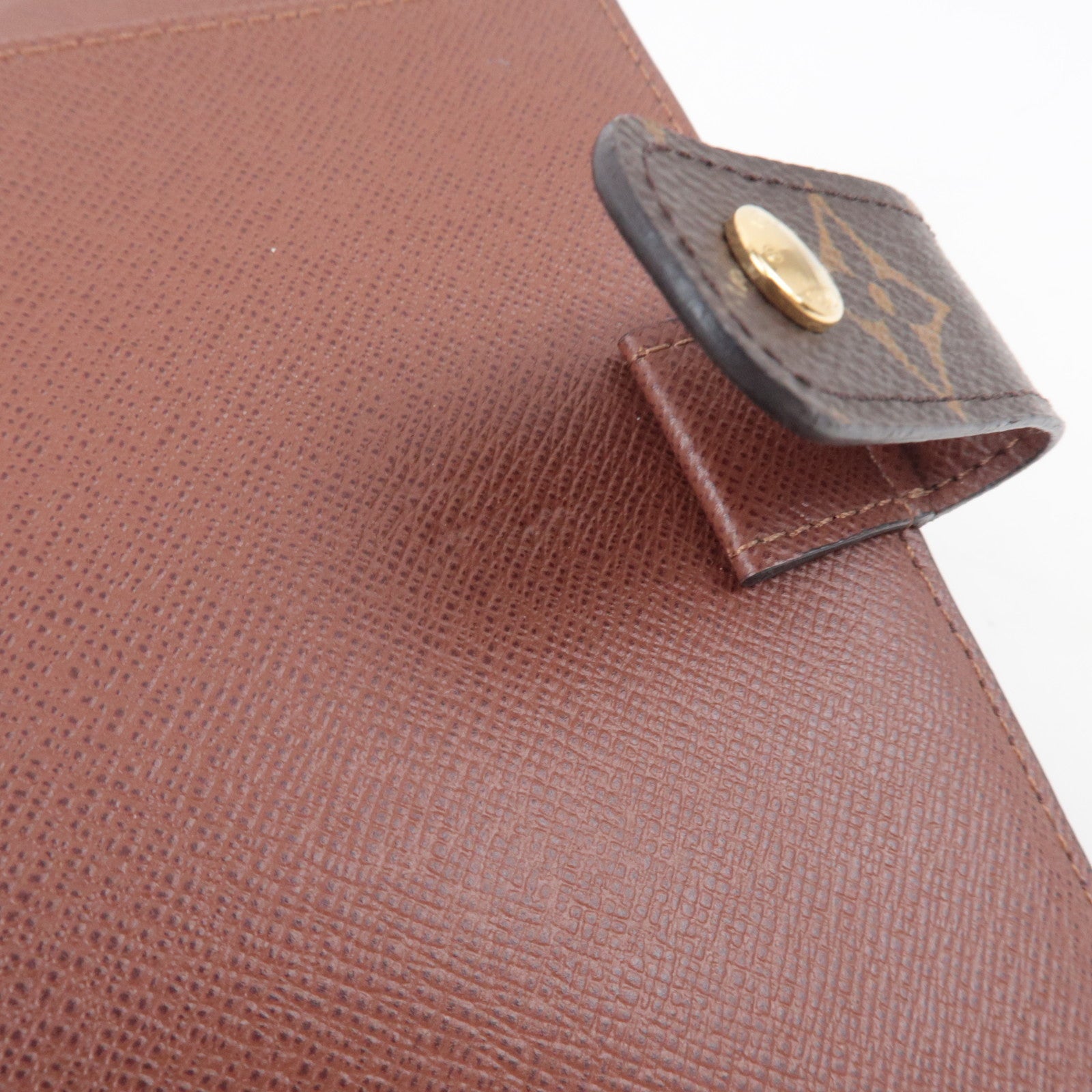 Louis Vuitton Monogram Agenda MM Planner Cover R20105 RFID