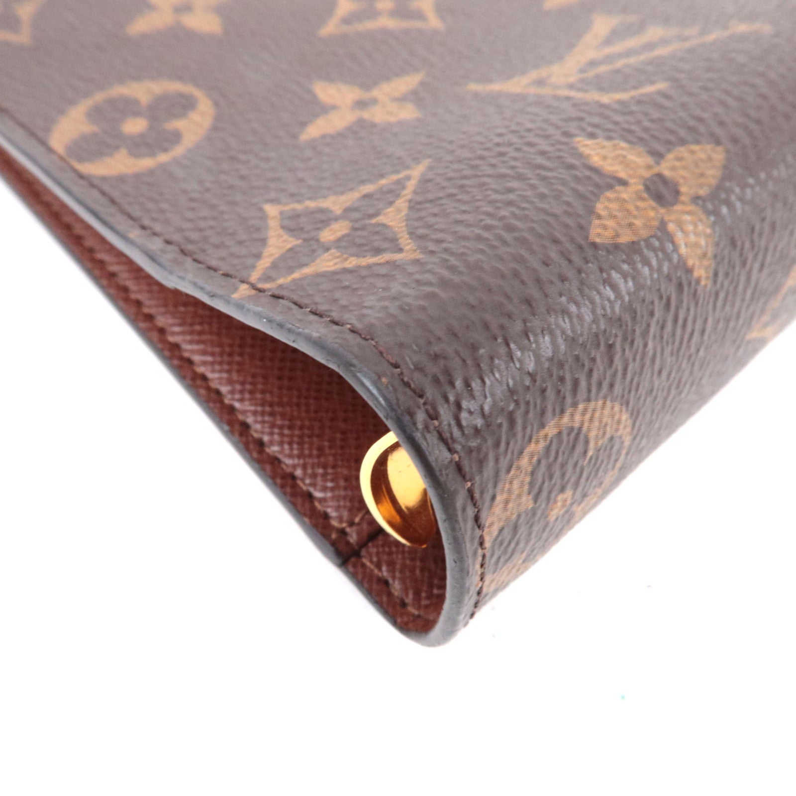 Louis Vuitton Monogram Agenda MM Planner Cover R20105 RFID