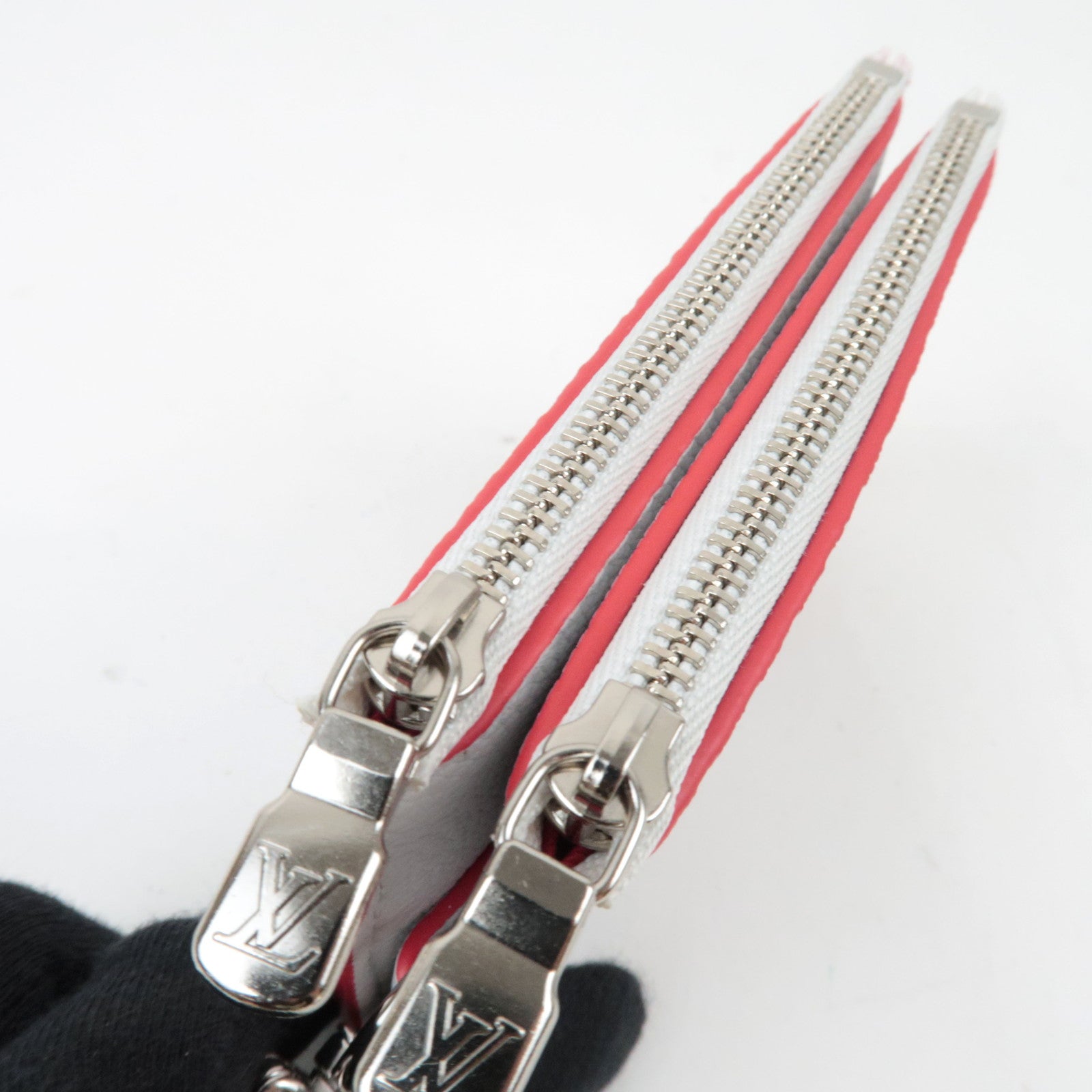 Louis Vuitton Damier Spray Double Zipped Card Holder Multicolor M81430 RFID *Box, Dust bag