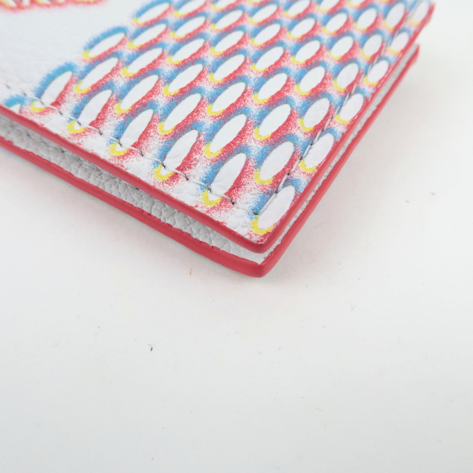 Louis Vuitton Damier Spray Double Zipped Card Holder Multicolor M81430 RFID *Box, Dust bag