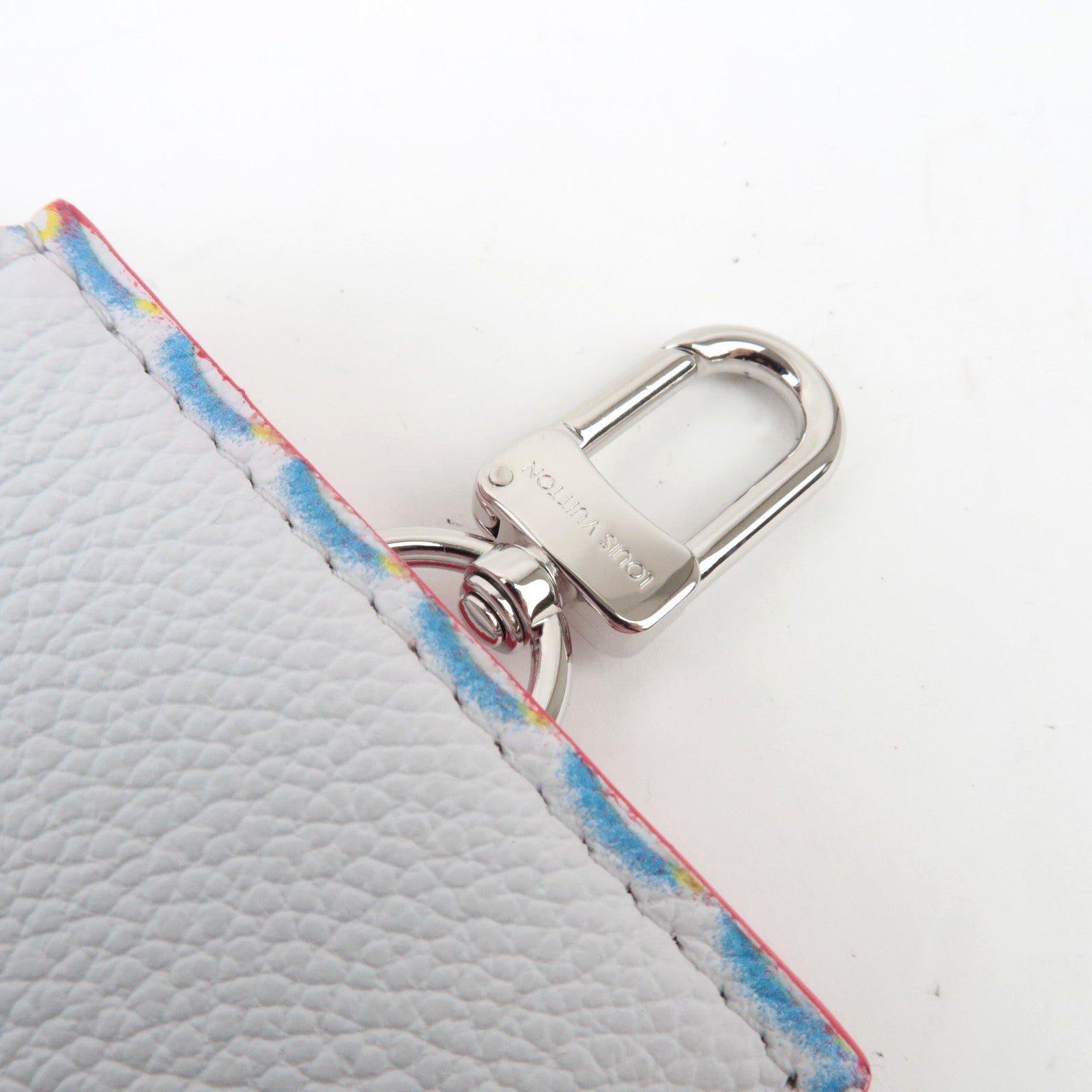 Louis Vuitton Damier Spray Double Zipped Card Holder Multicolor M81430 RFID *Box, Dust bag