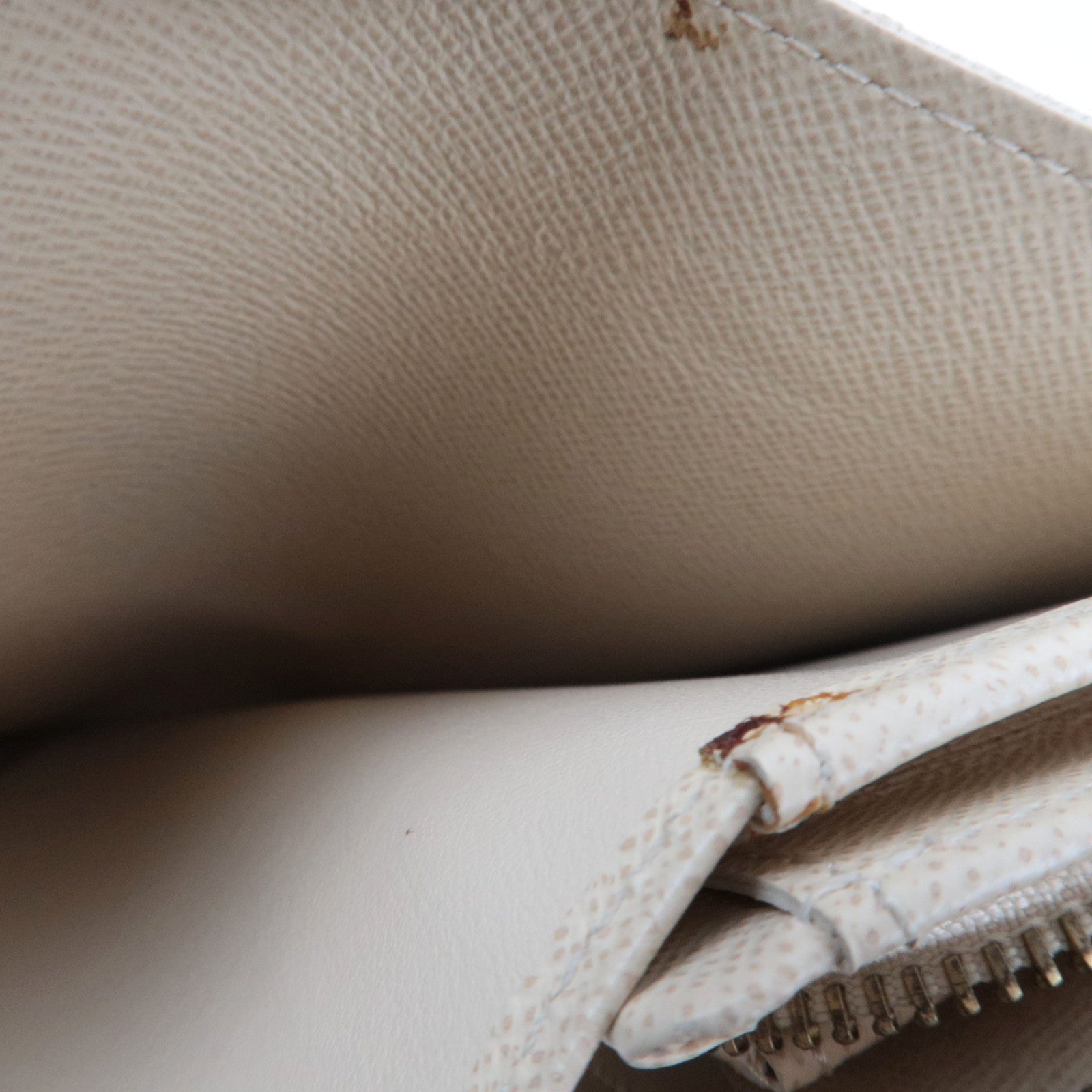 Louis Vuitton Damier Azur Portefeuille Tresor Long Wallet N61744 CA1019 *Box, Dust bag