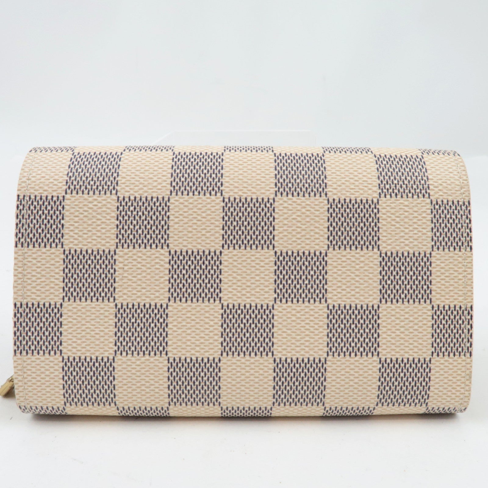 Louis Vuitton Damier Azur Portefeuille Tresor Long Wallet N61744 CA1019 *Box, Dust bag