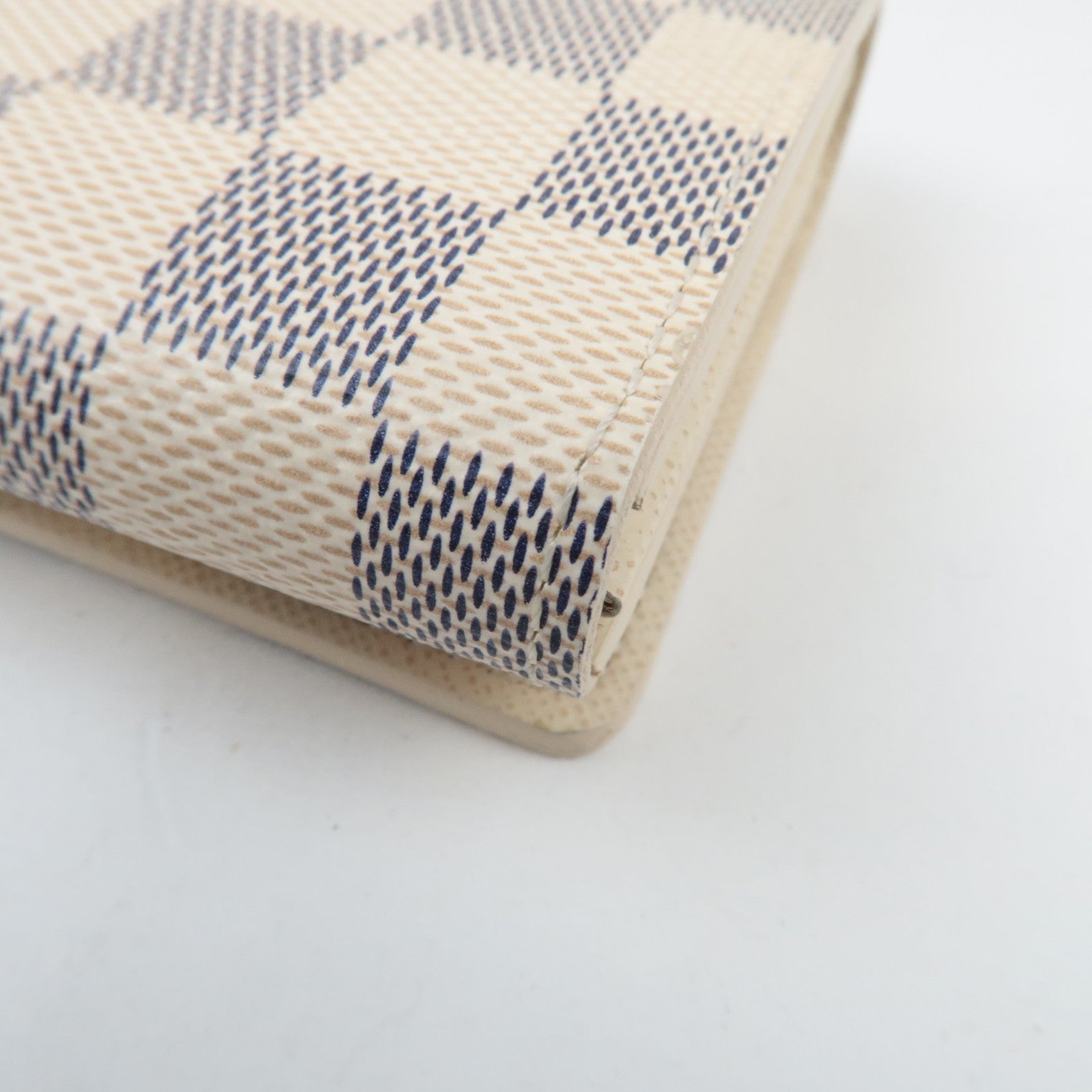 Louis Vuitton Damier Azur Portefeuille Tresor Long Wallet N61744 CA1019 *Box, Dust bag