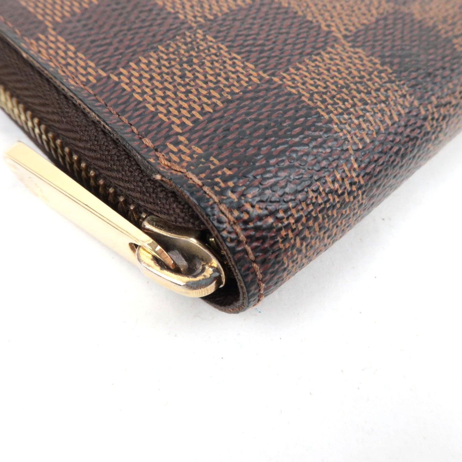 Louis Vuitton Damier Zippy Long Wallet N60015 CR1171 *Box, Dust bag