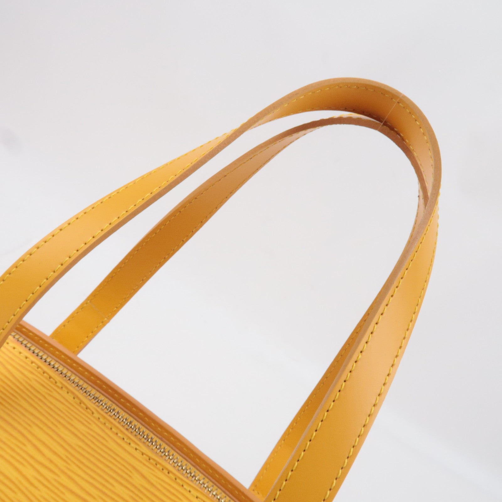 Louis Vuitton Epi Soufflot Hand Bag Tassili Yellow M52229 MI0959 *Dust bag, Pouch