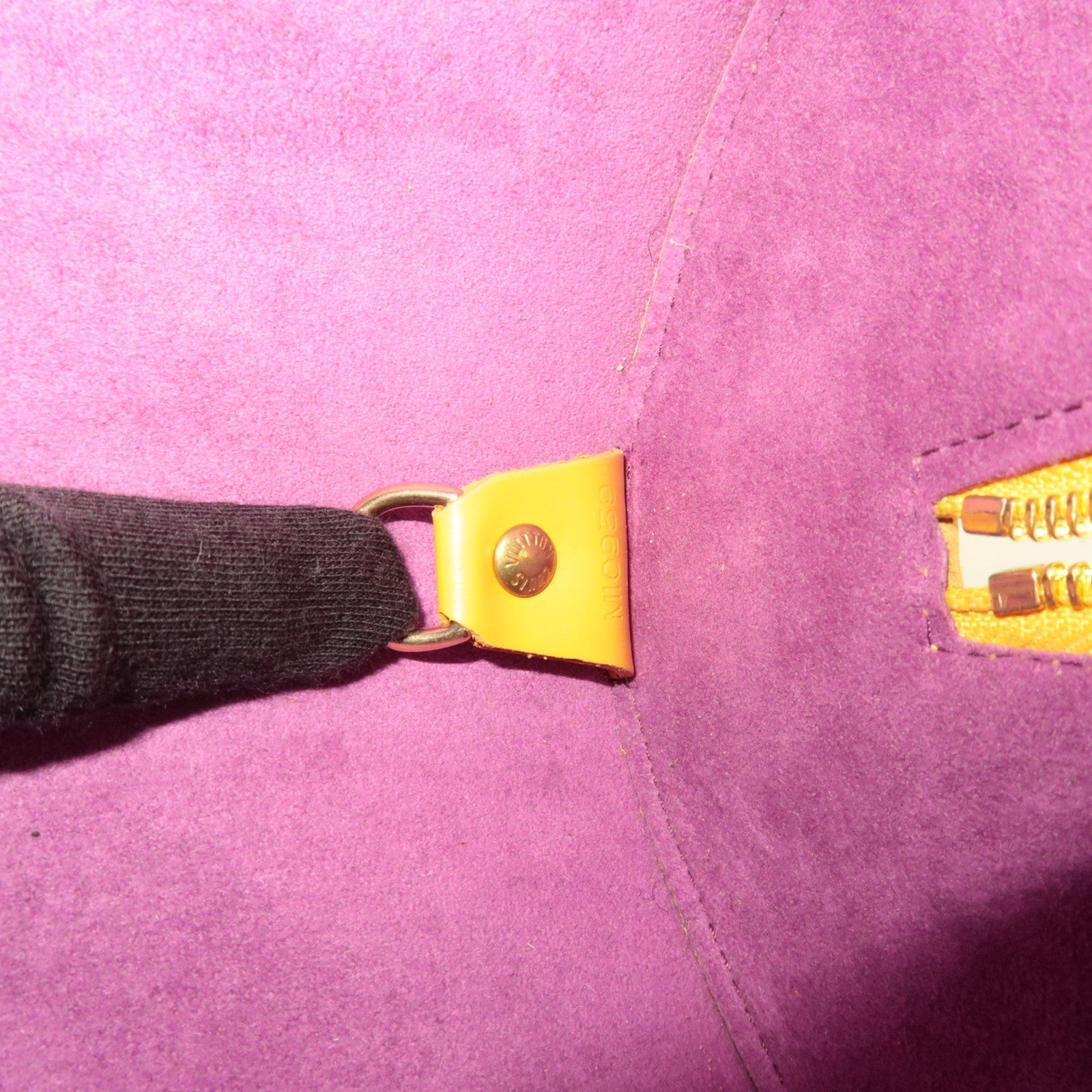 Louis Vuitton Epi Soufflot Hand Bag Tassili Yellow M52229 MI0959 *Dust bag, Pouch