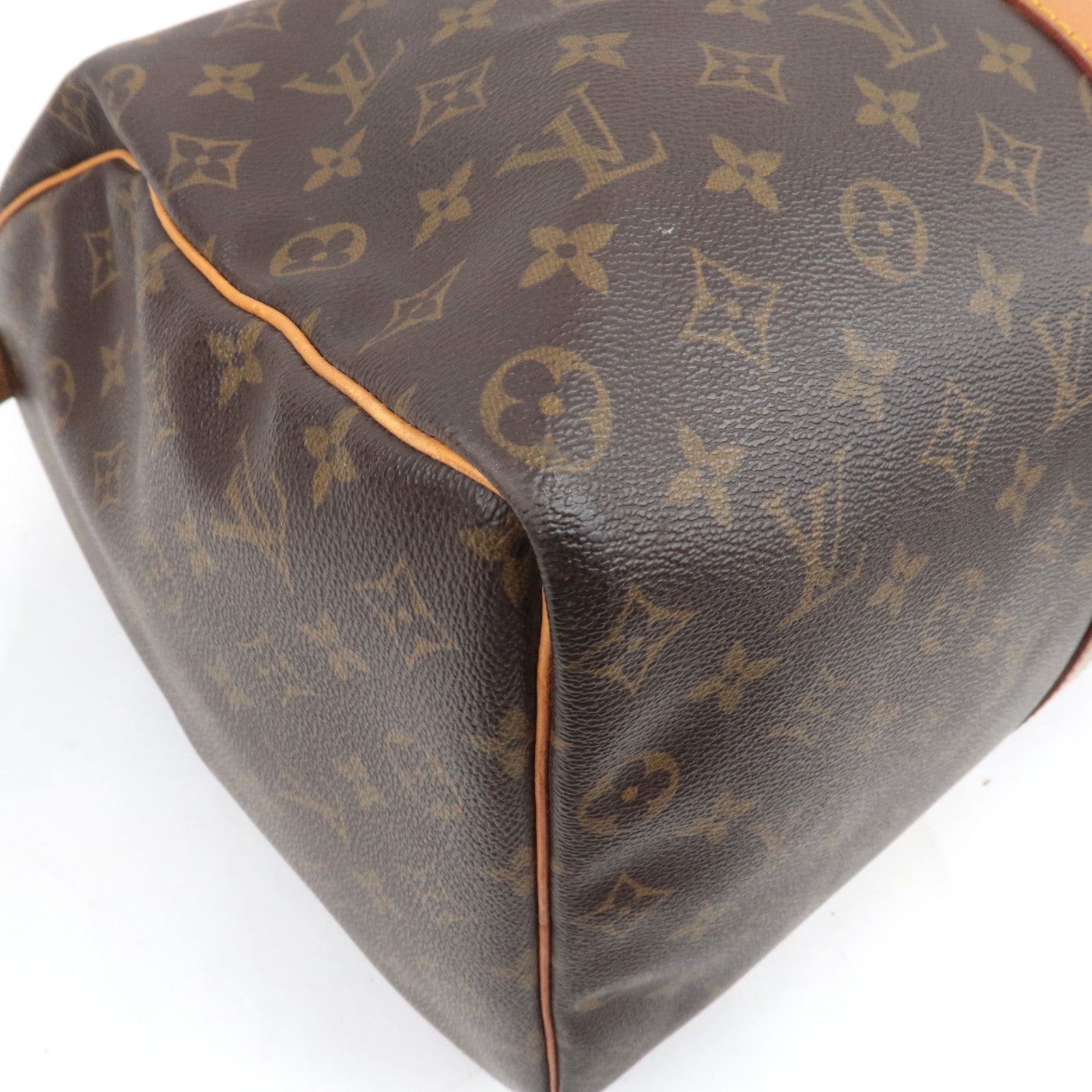 Louis Vuitton Monogram Keepall 50 Travel Bag M41426 MB1920 *Name tag, Poignet
