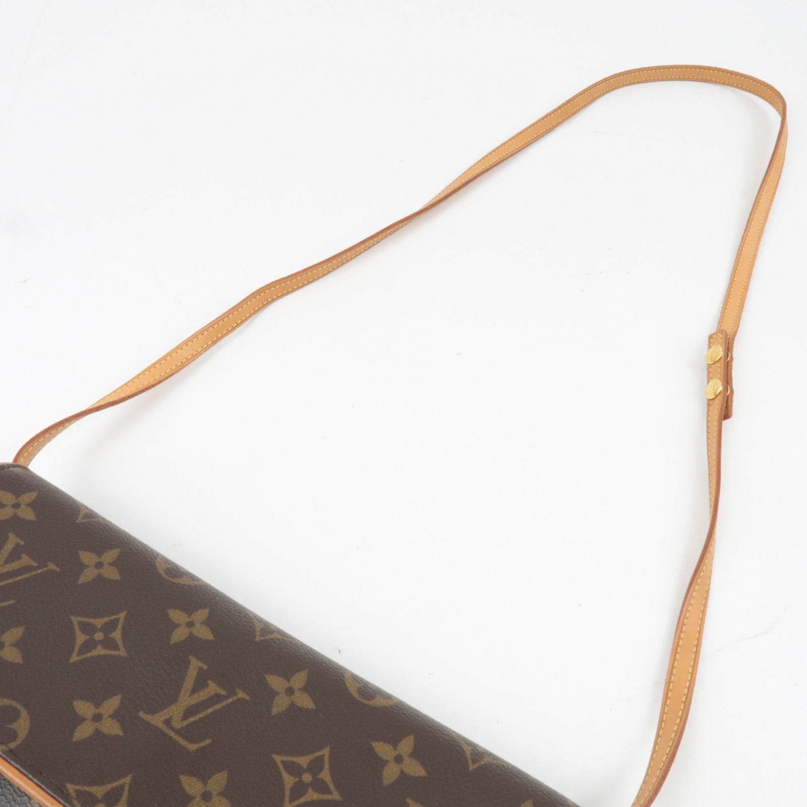 Louis Vuitton Monogram Pochette Twin GM Shoulder bag M51852 CA1004 *Strap