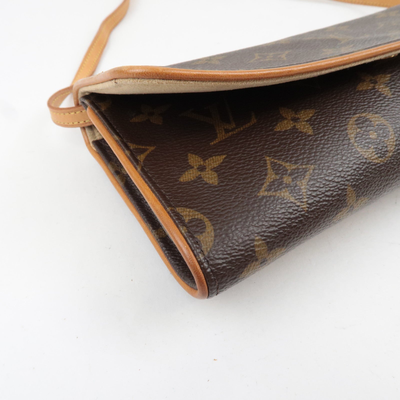 Louis Vuitton Monogram Pochette Twin GM Shoulder bag M51852 CA1004 *Strap