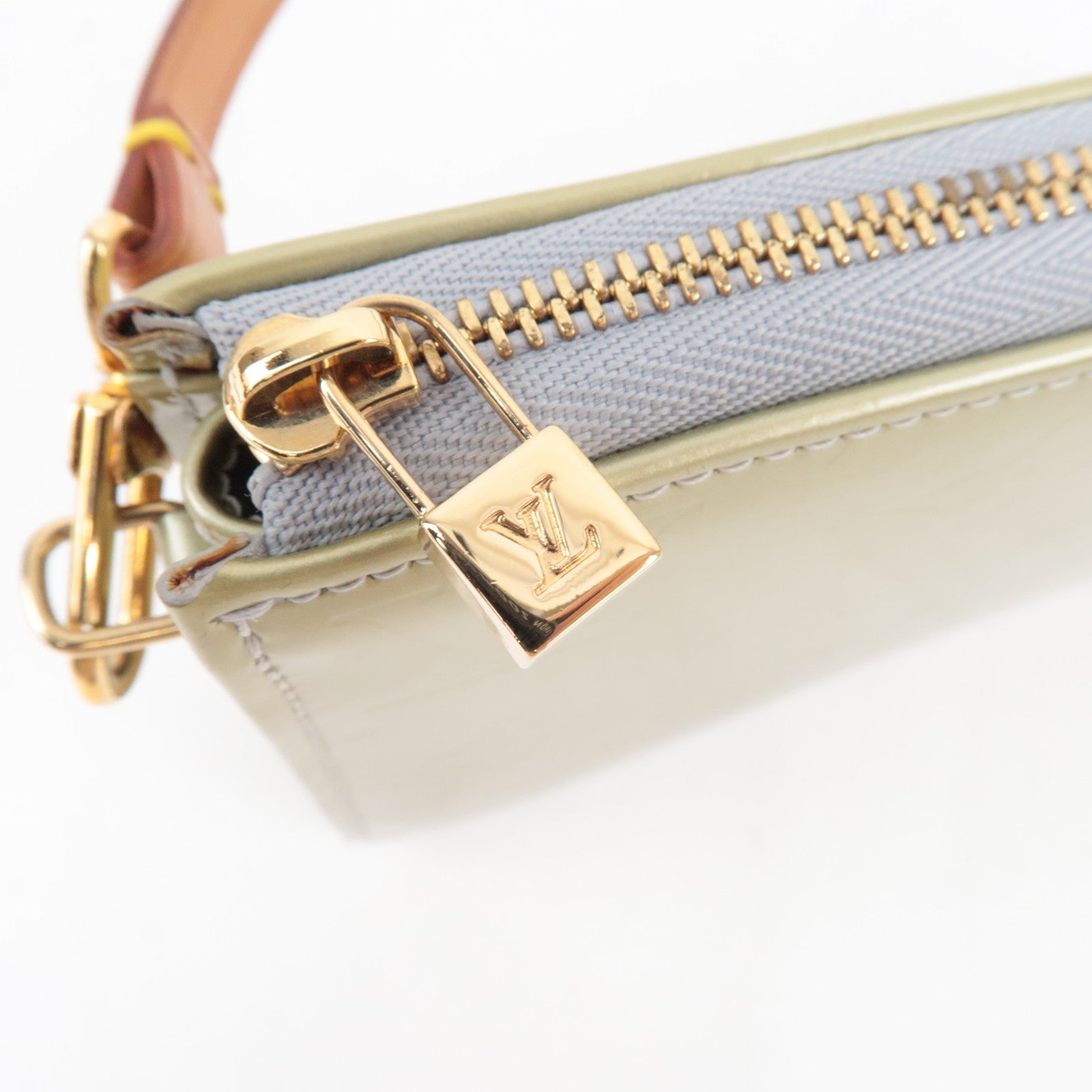 Louis Vuitton Monogram Vernis Lexington Hand Bag Gris M91056 VI0021 *Dust bag