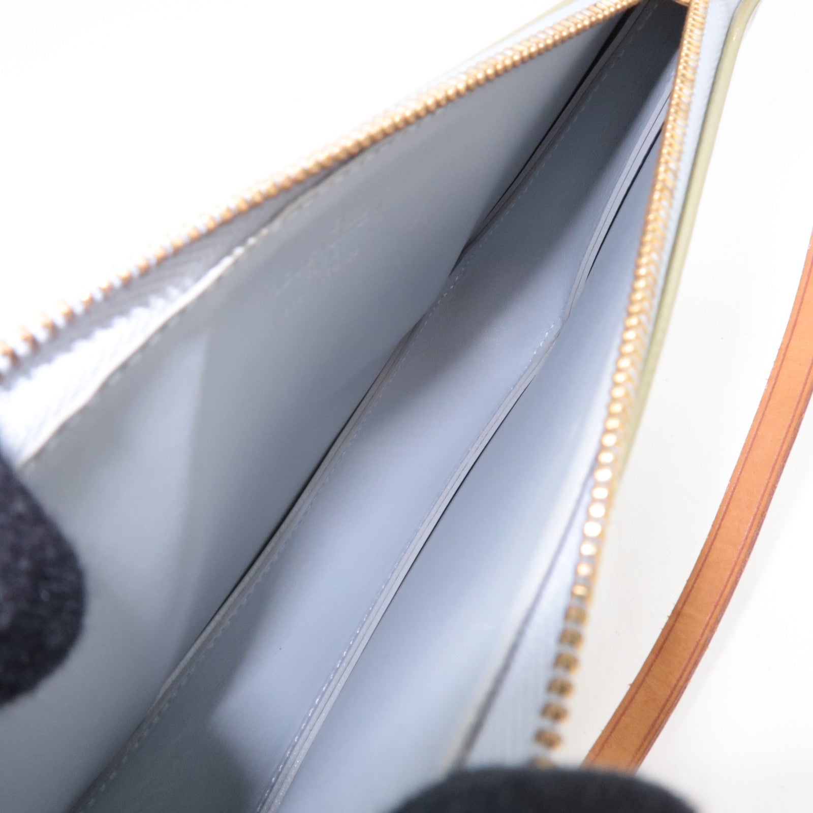 Louis Vuitton Monogram Vernis Lexington Hand Bag Gris M91056 VI0021 *Dust bag