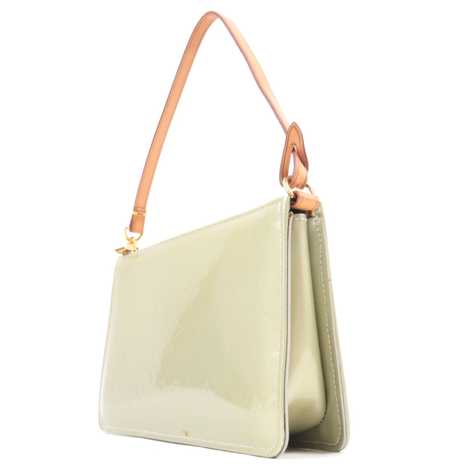 Louis Vuitton Monogram Vernis Lexington Hand Bag Gris M91056 VI0021 *Dust bag