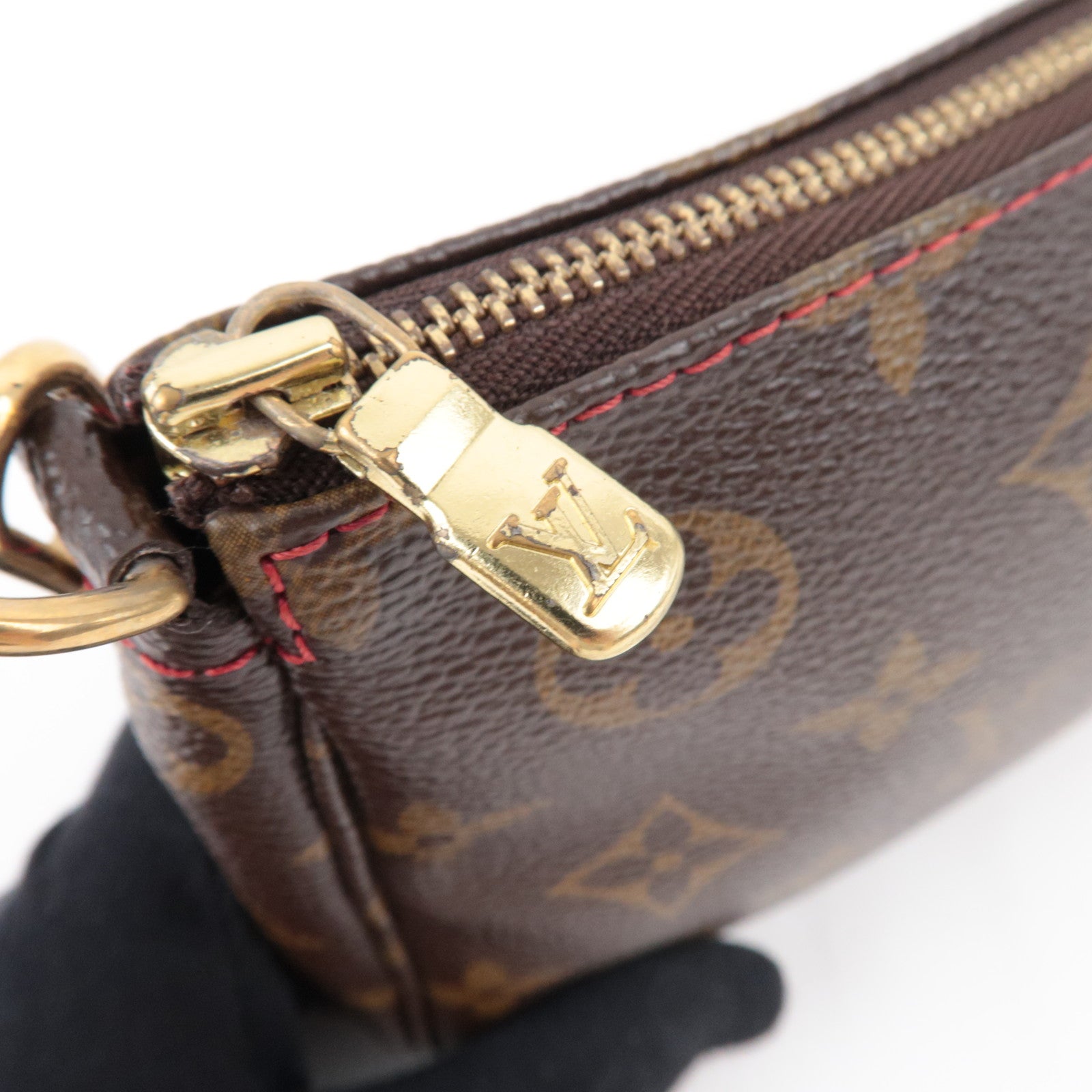 Louis Vuitton Monogram Cherry Pochette Accessoires Hand Bag M95008 TH0015