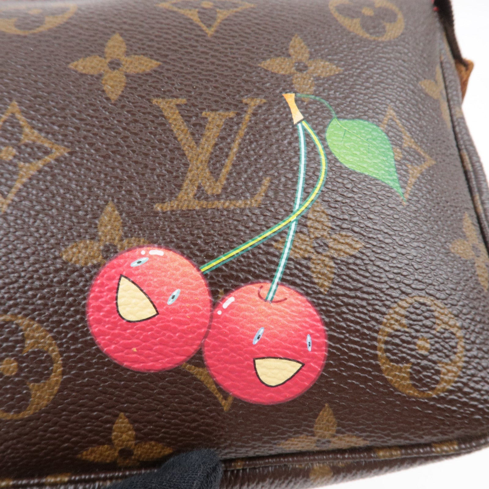 Louis Vuitton Monogram Cherry Pochette Accessoires Hand Bag M95008 TH0015