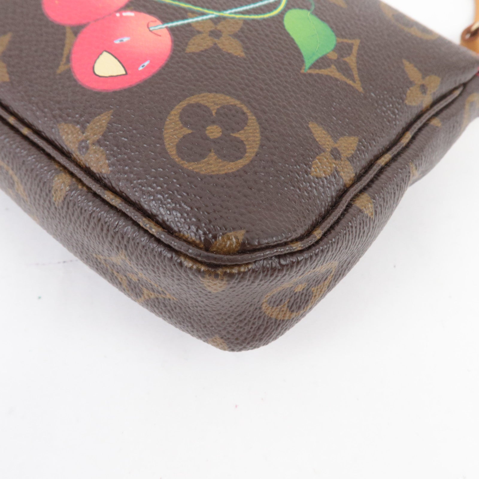 Louis Vuitton Monogram Cherry Pochette Accessoires Hand Bag M95008 TH0015