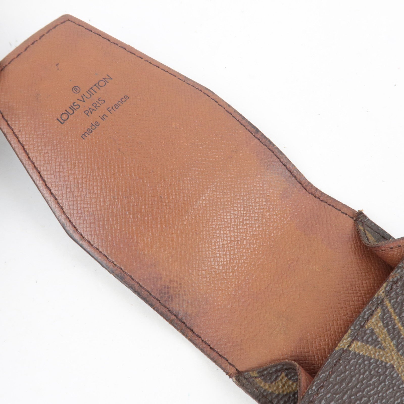 Louis Vuitton Monogram Etui Cigarettes Cigarette Case MIni Pouch M63024 MI0968