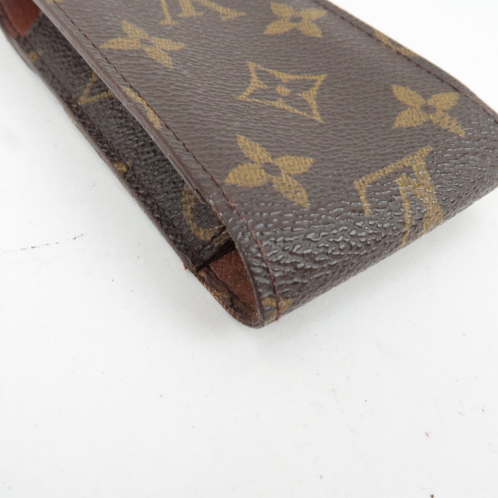 Louis Vuitton Monogram Etui Cigarettes Cigarette Case MIni Pouch M63024 MI0968
