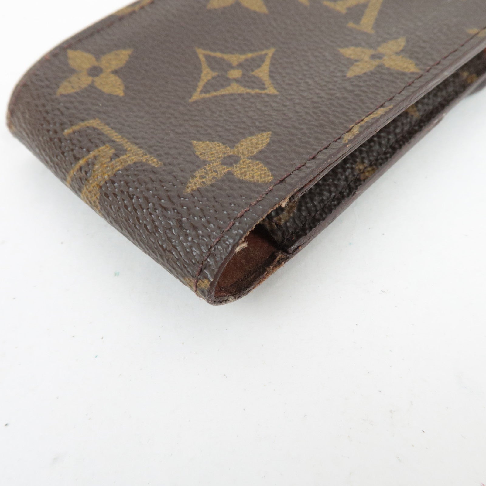 Louis Vuitton Monogram Etui Cigarettes Cigarette Case MIni Pouch M63024 MI0968