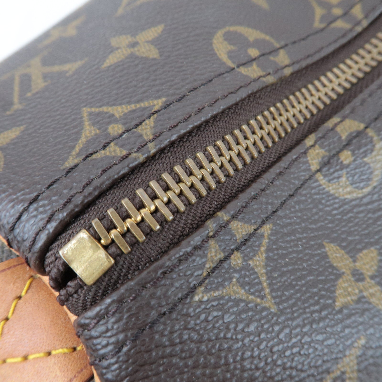 Louis Vuitton Monogram Keepall 45 Travel bag M41428 VI864 *Name tag, Poignet