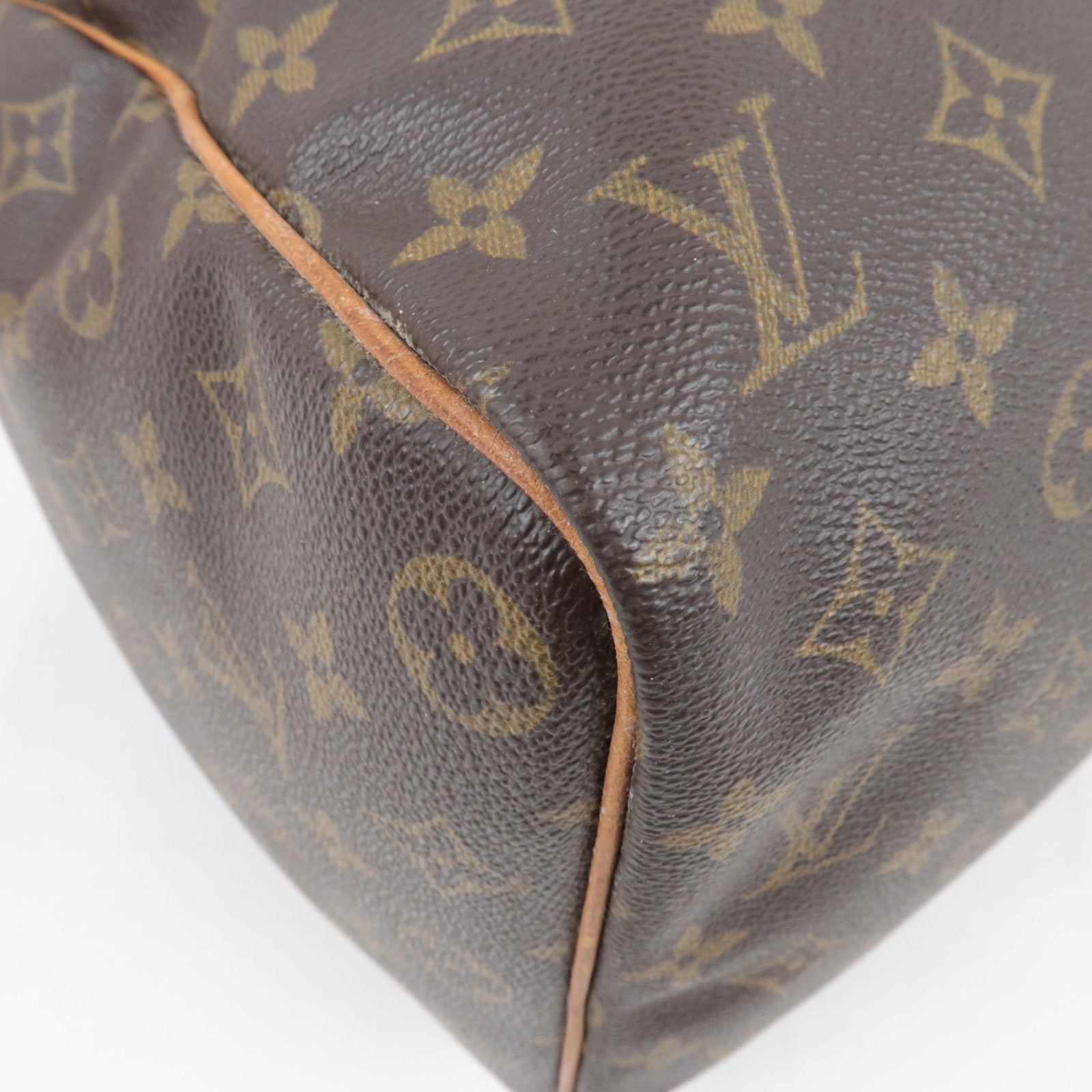 Louis Vuitton Monogram Keepall 45 Travel bag M41428 VI864 *Name tag, Poignet