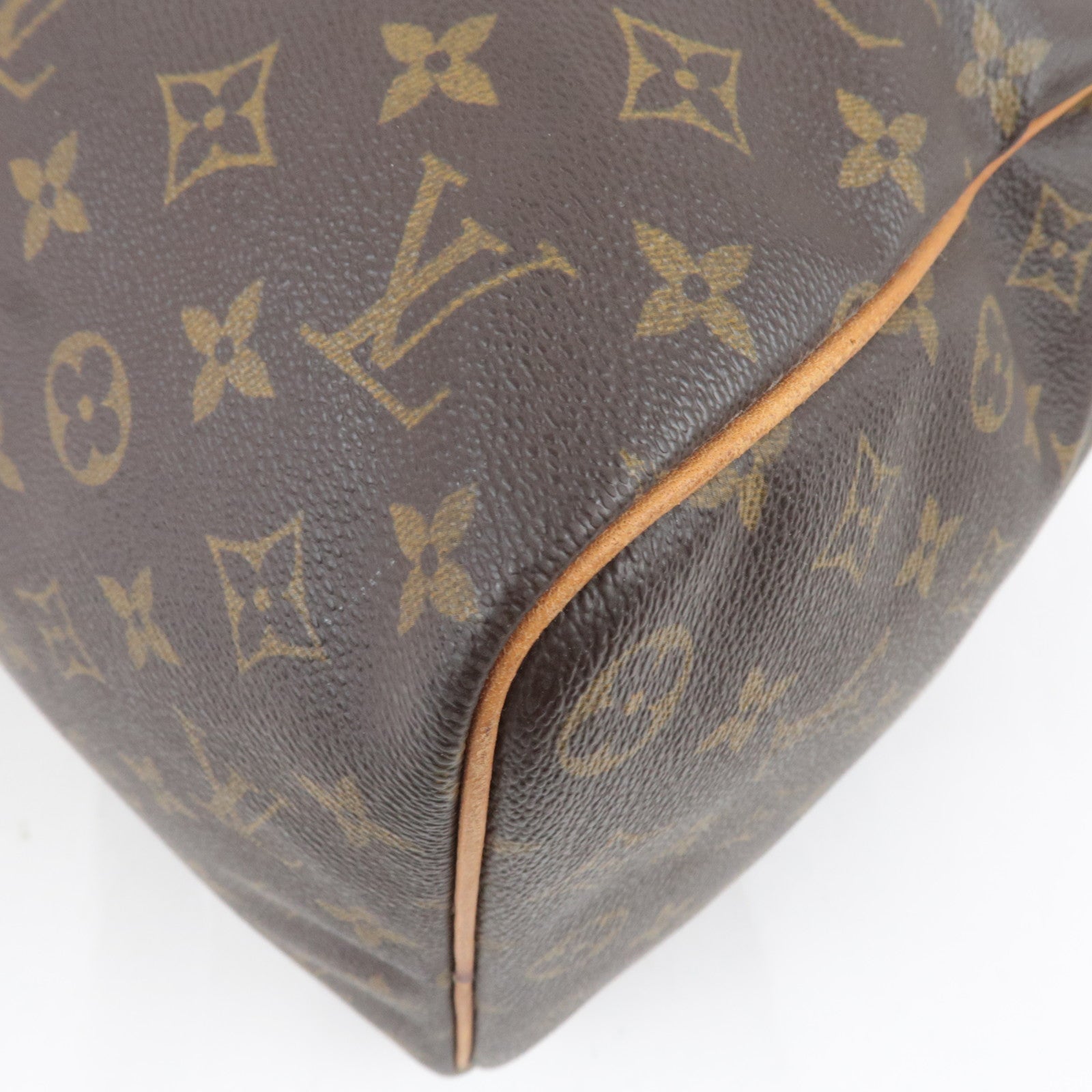 Louis Vuitton Monogram Keepall 45 Travel bag M41428 VI864 *Name tag, Poignet