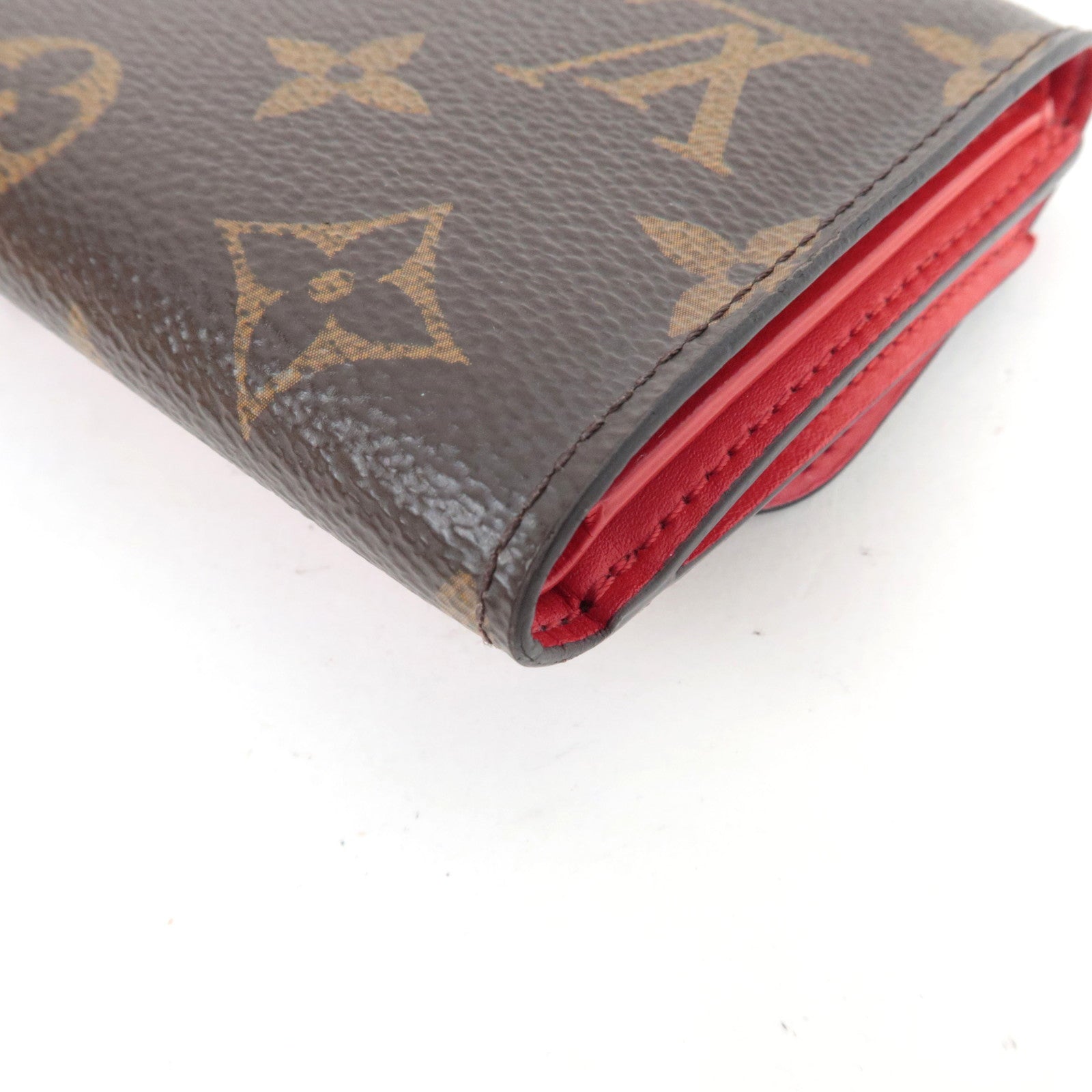 Louis Vuitton Monogram Portefeuille Flower Compact Wallet Coquelicot M62567 SP3198 *Box, Dust bag