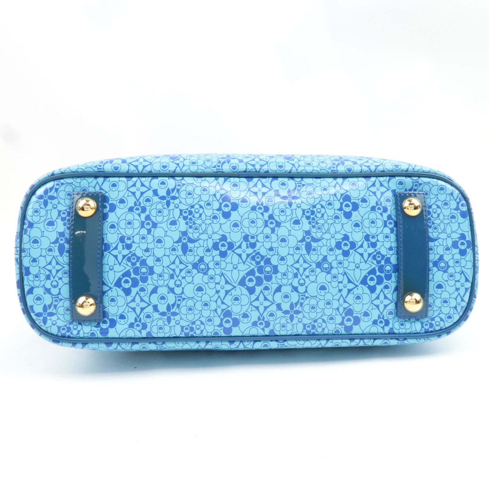 Louis Vuitton Cosmic Blossom PM Murakami Tote Bag Blue M93161 RC0170