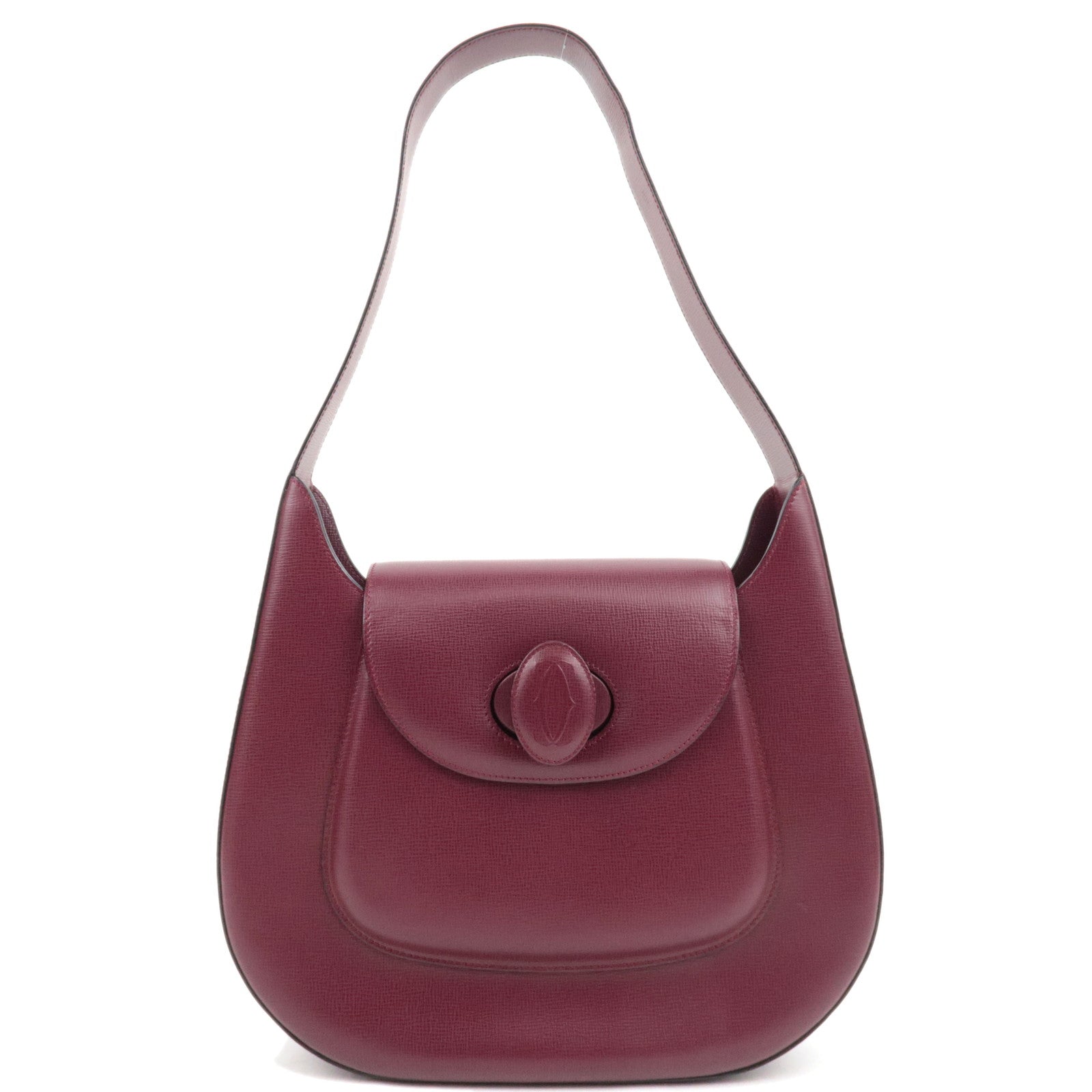 Cartier Must Line One-Shoulder Bag Leather Bordeaux78505