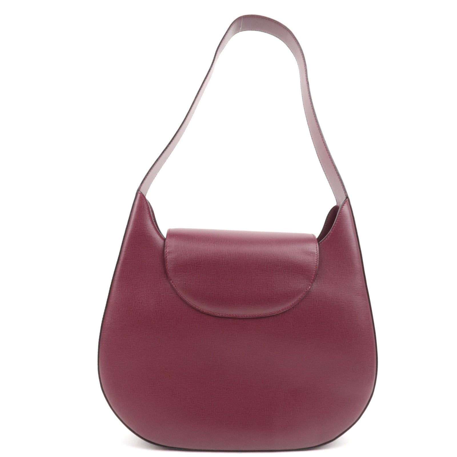 Cartier Must Line One-Shoulder Bag Leather Bordeaux