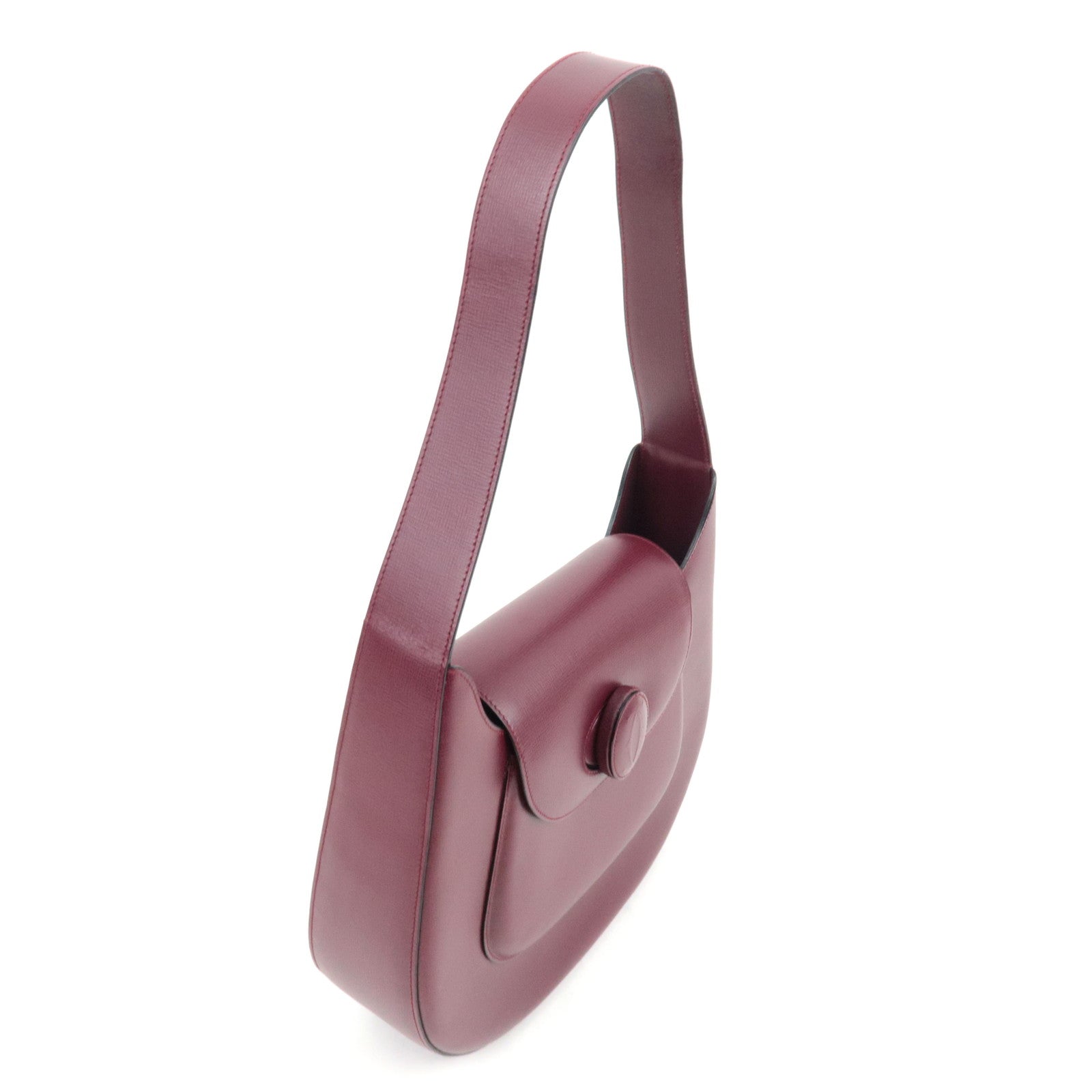 Cartier Must Line One-Shoulder Bag Leather Bordeaux