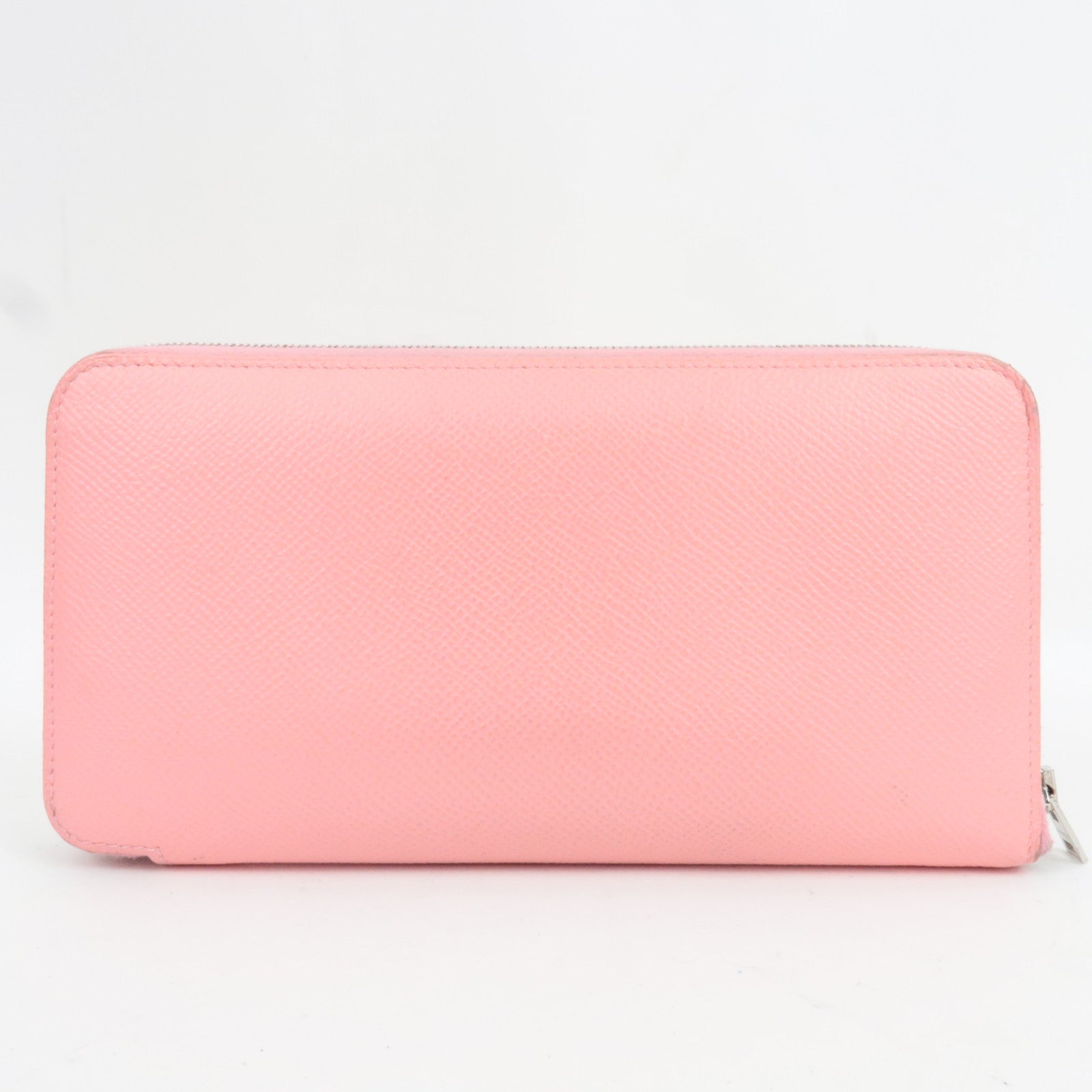 HERMES Azap Long Silkin Long Wallet Y Stamp (2020) Vaux Epsom Rose Confetti *Box