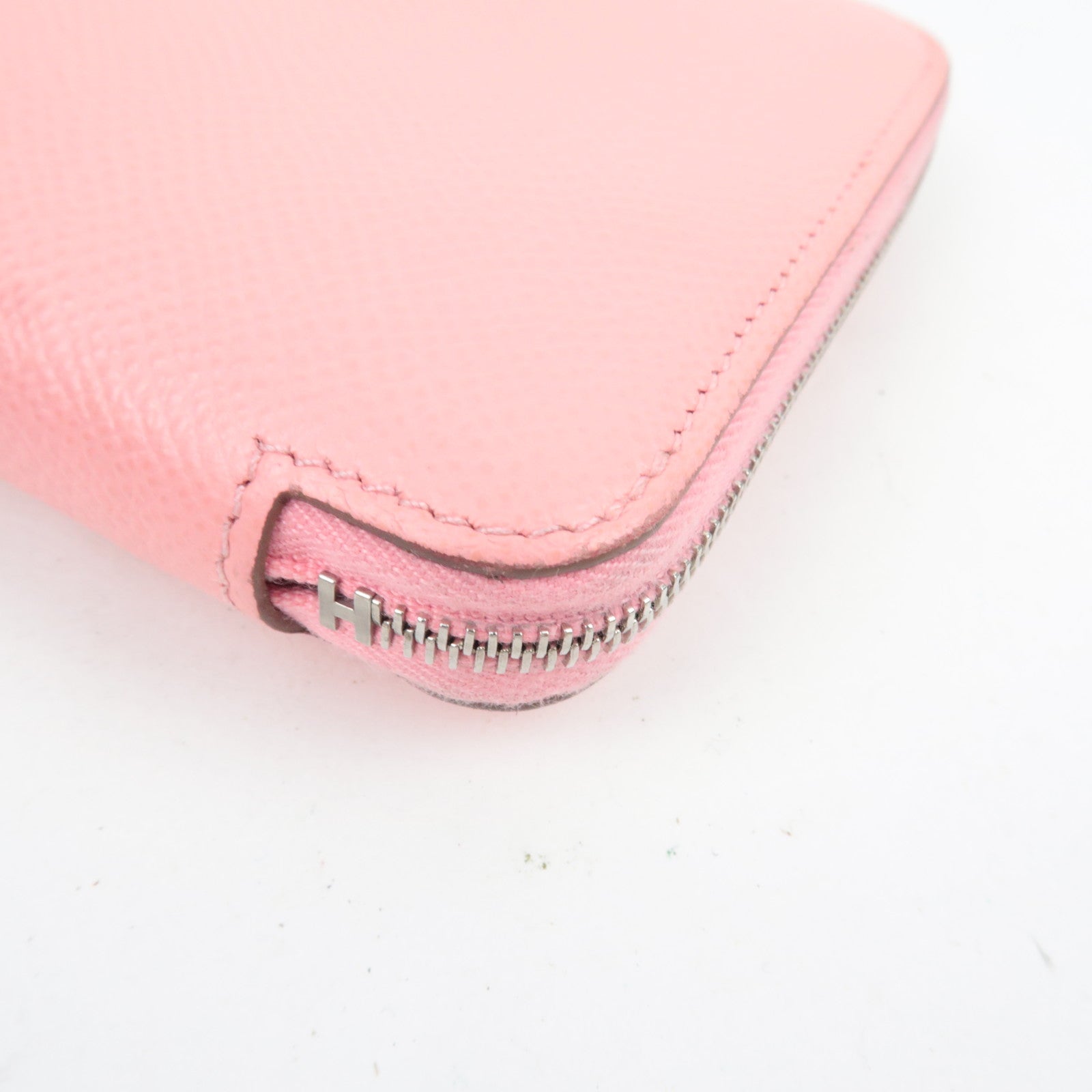 HERMES Azap Long Silkin Long Wallet Y Stamp (2020) Vaux Epsom Rose Confetti *Box