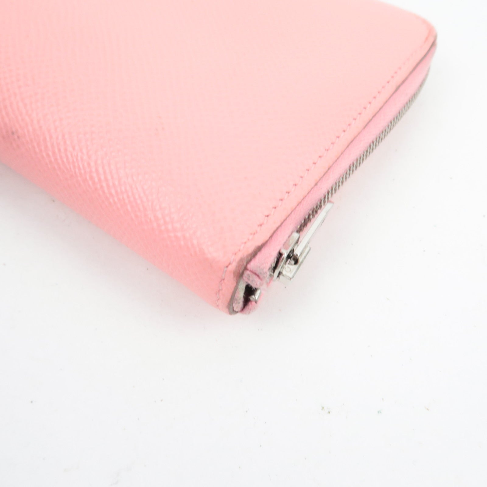 HERMES Azap Long Silkin Long Wallet Y Stamp (2020) Vaux Epsom Rose Confetti *Box