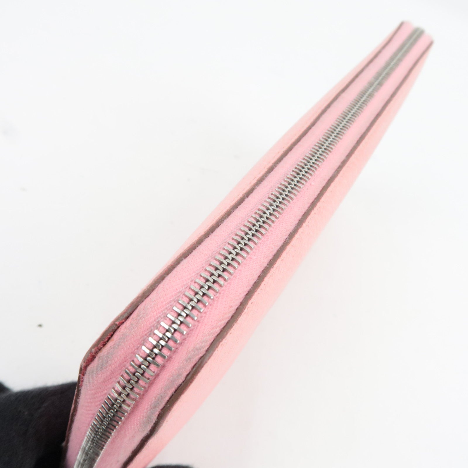 HERMES Azap Long Silkin Long Wallet Y Stamp (2020) Vaux Epsom Rose Confetti *Box