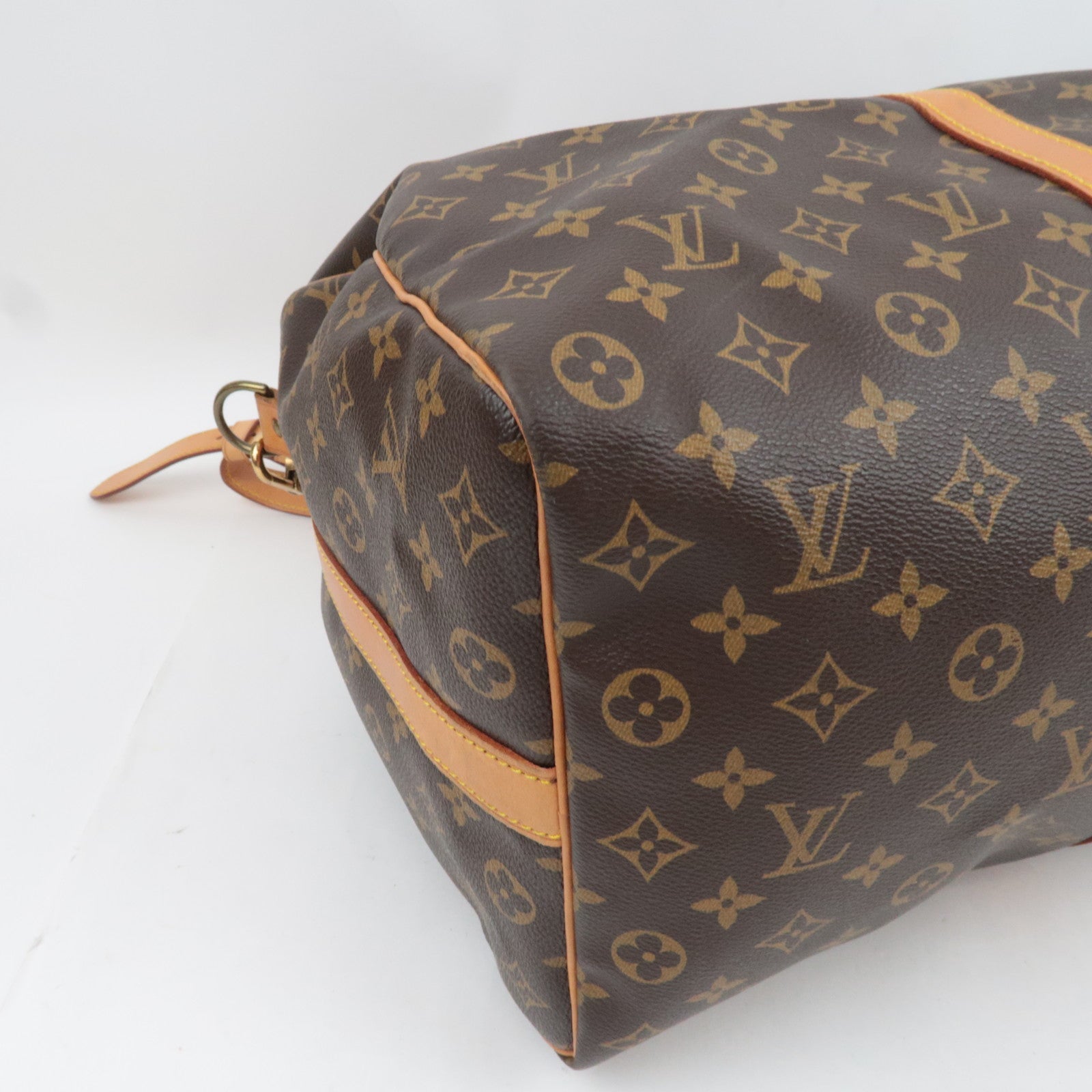 Louis Vuitton Monogram Keepall Bandouliere 50 Travel Bag M41416 VI884 *Strap, Name tag, Poignet