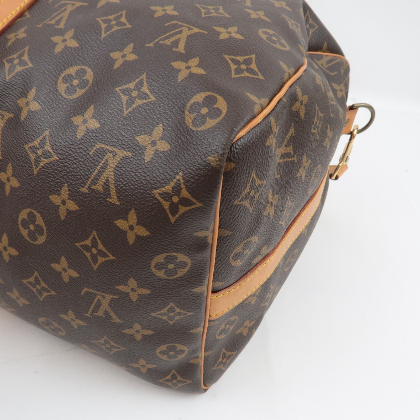 Louis Vuitton Monogram Keepall Bandouliere 50 Travel Bag M41416 VI884 *Strap, Name tag, Poignet